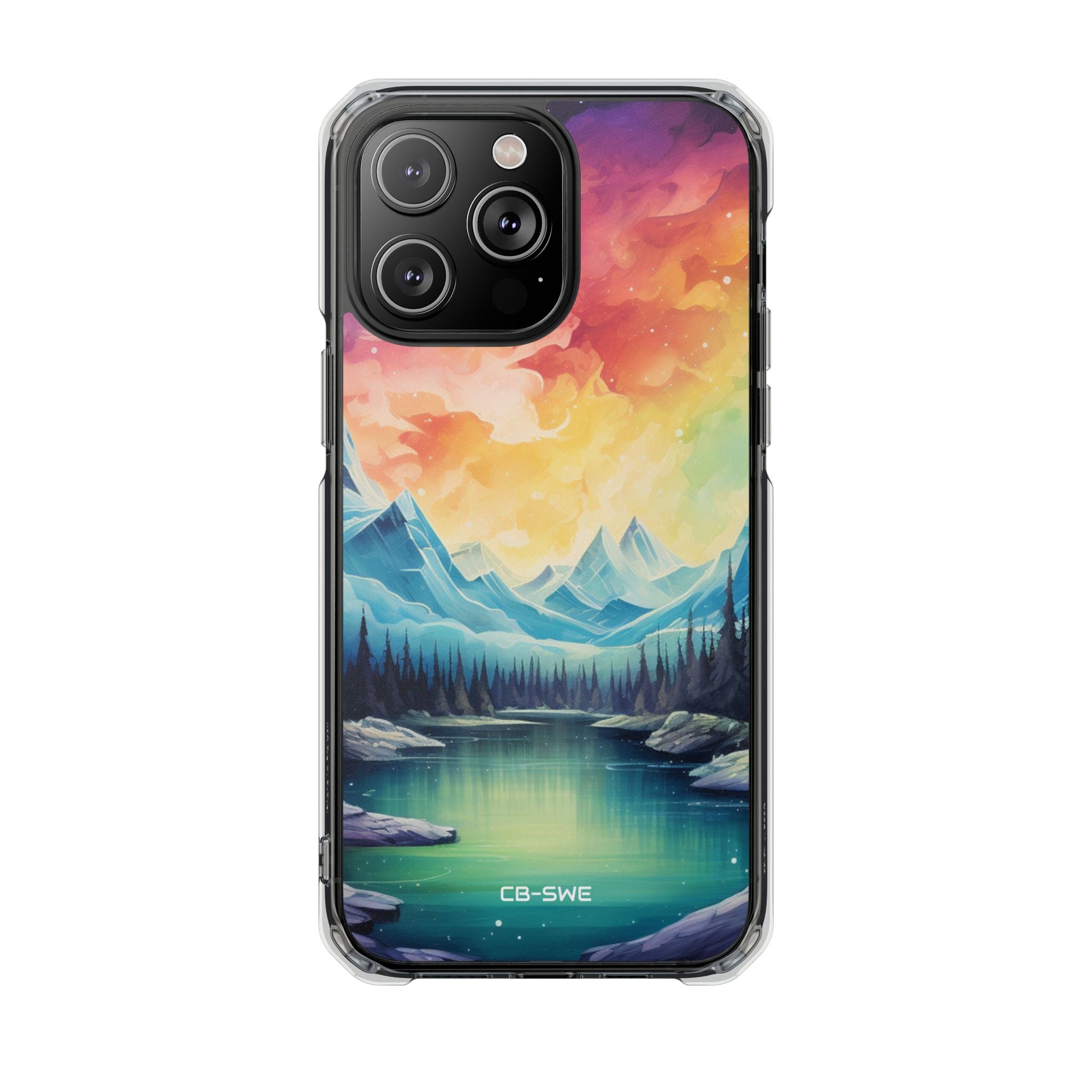 Mystical Mountain Sunset iPhone Case - Impact