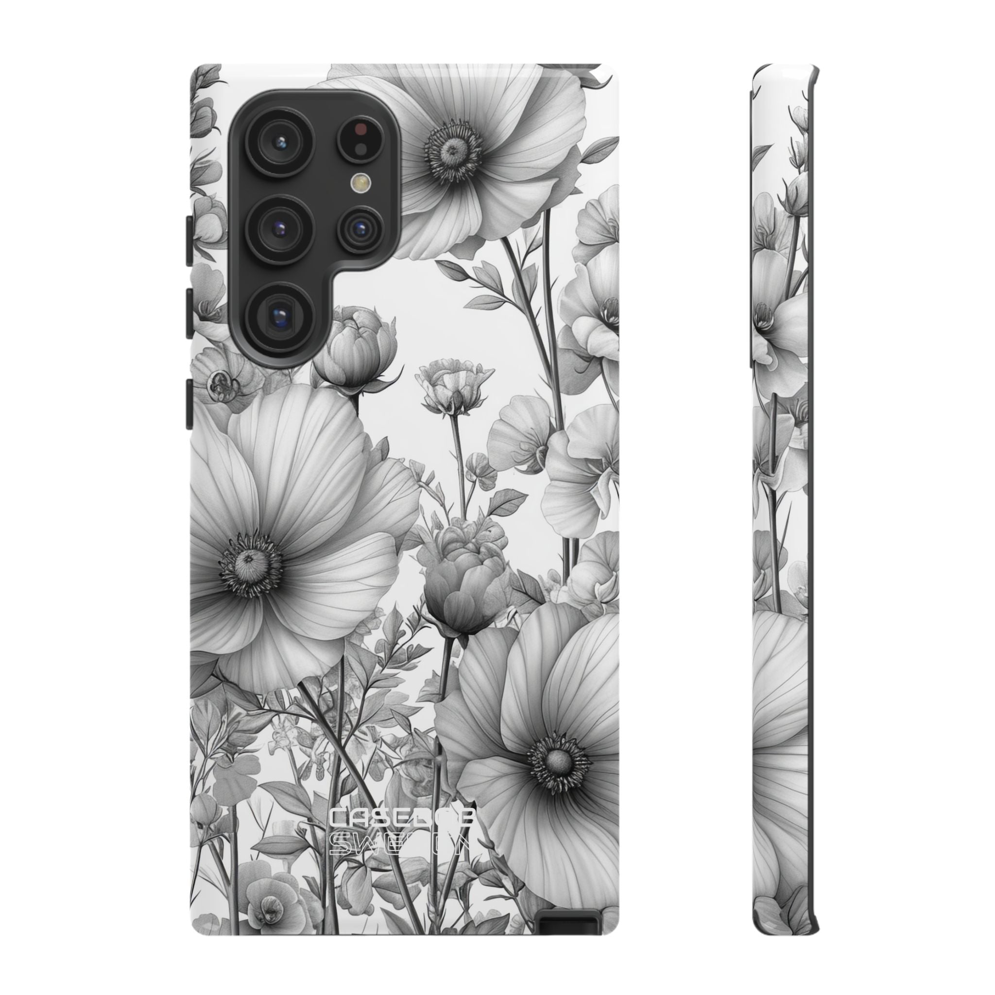 Vintage Floral Etching Samsung S22 - Tough