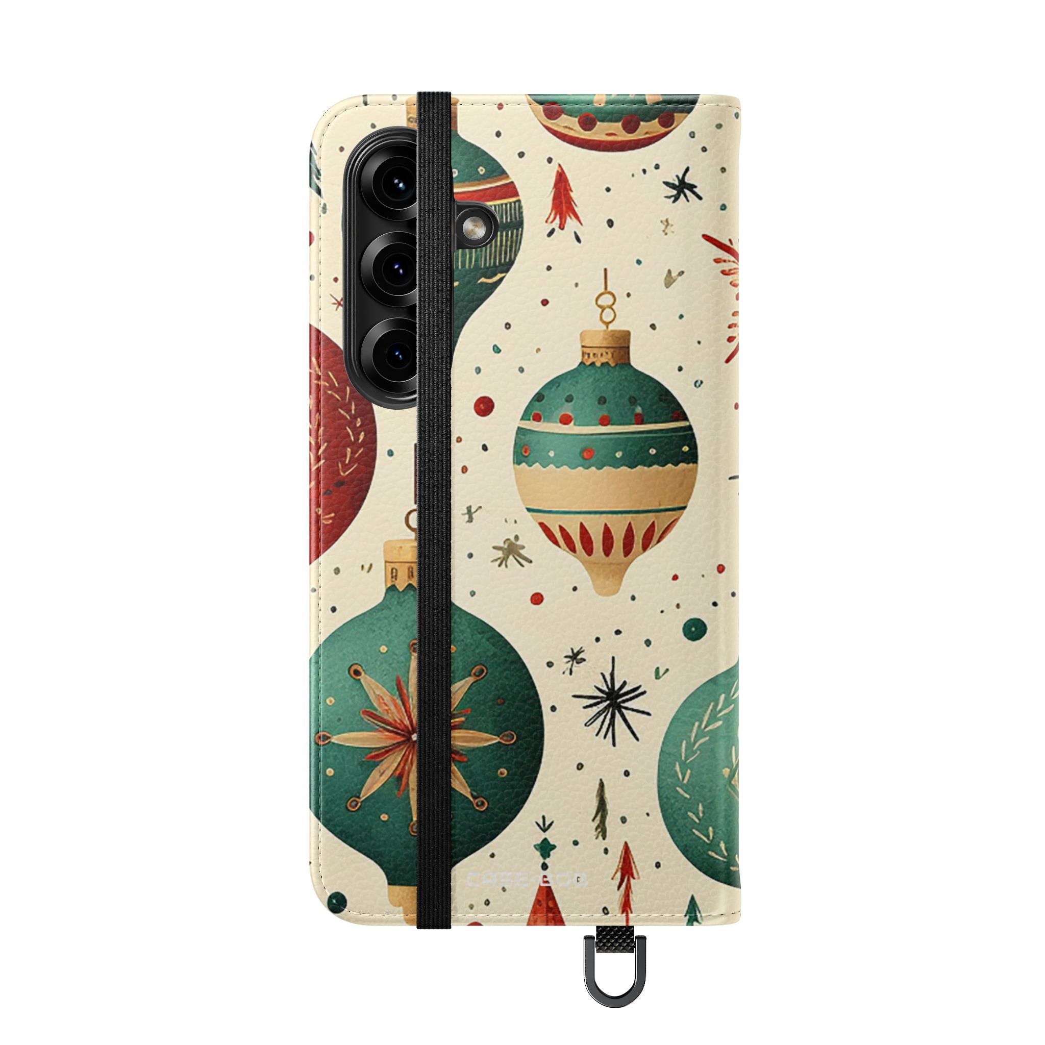 Koristeltu Tähtisäteily - Samsung S25 -lompakkokotelo