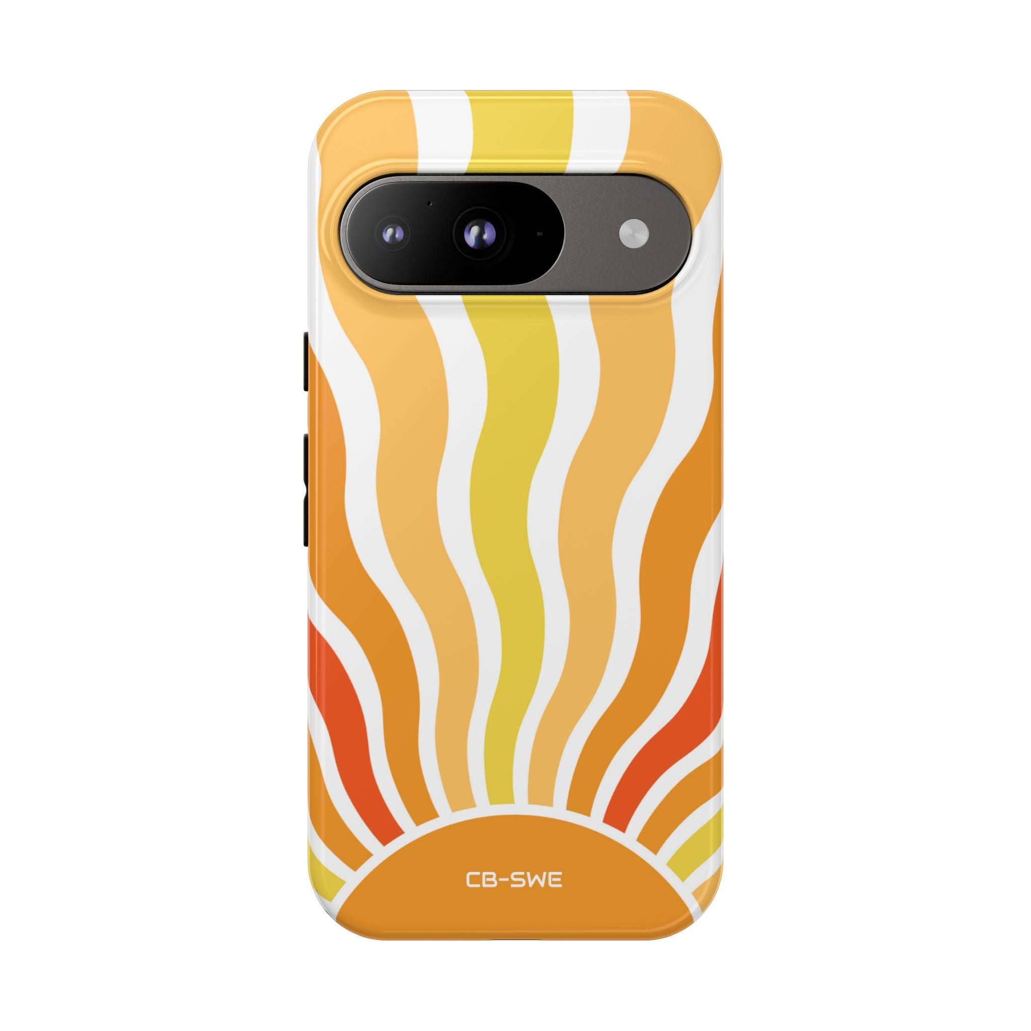 Retro Sunshine Waves - Google Pixel Case