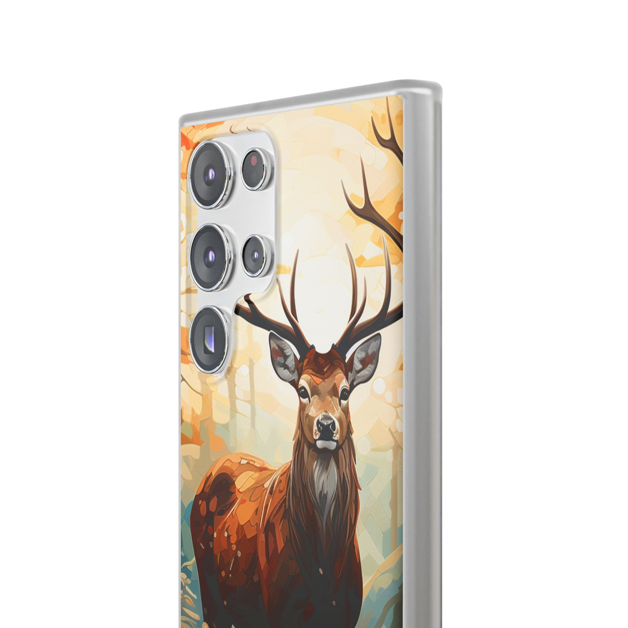 Glowing Stag Samsung S23 Ultra Case - Soft