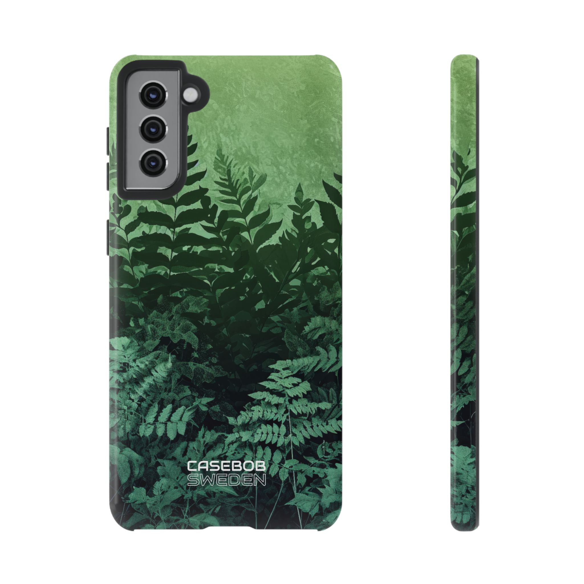 Siluetas de helechos verdes Samsung S21 - Tough
