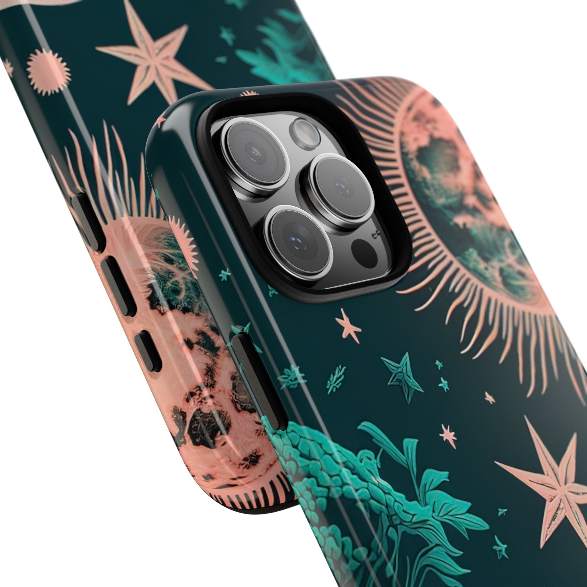 Celestial Botanical Night - iPhone Case