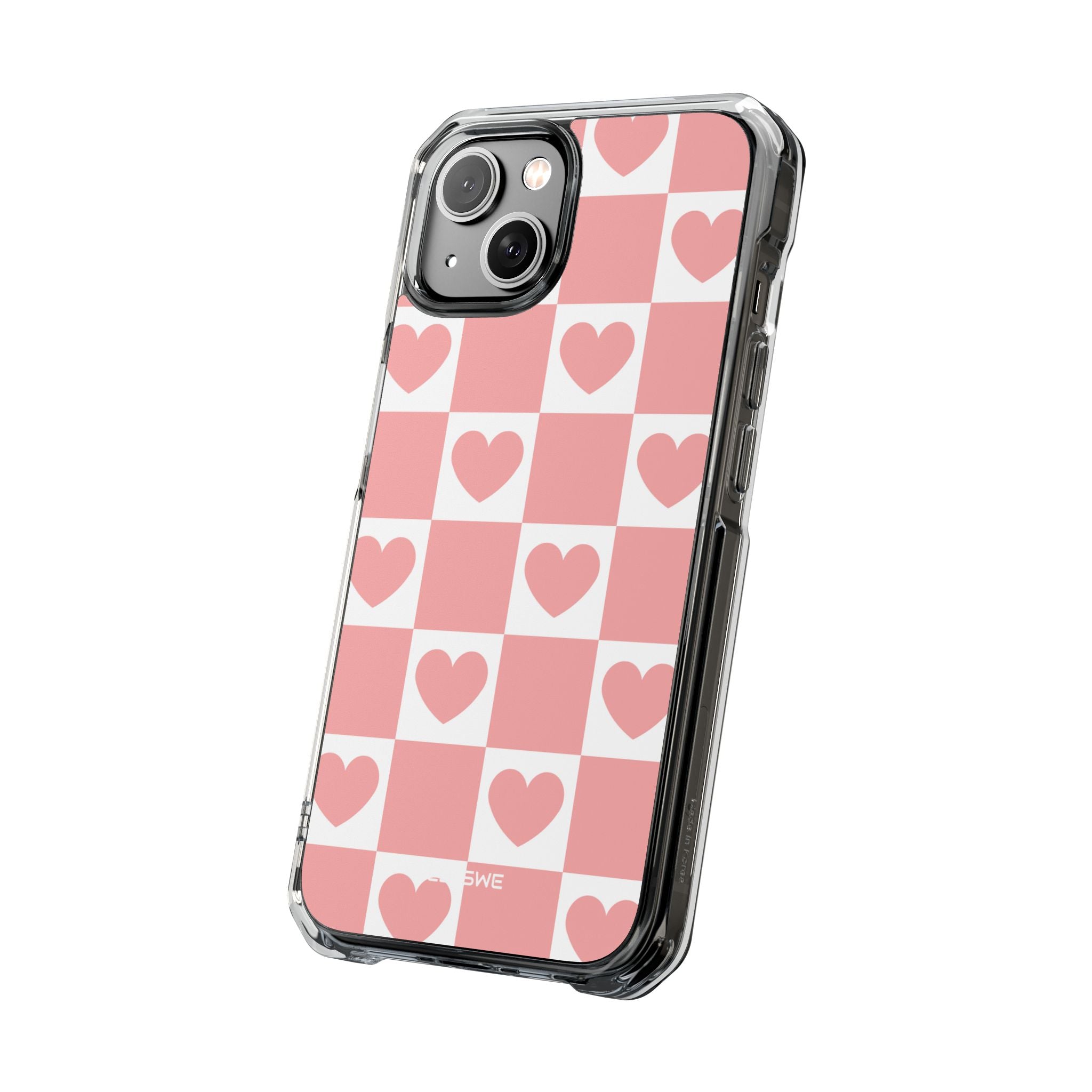 Love Checkered Harmony iPhone Case - Impact