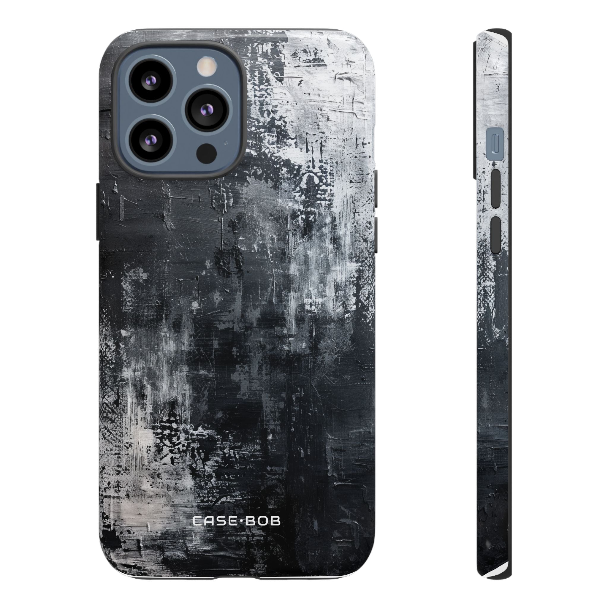 Textured Blackscape iPhone 13 Pro Max Case - Tough