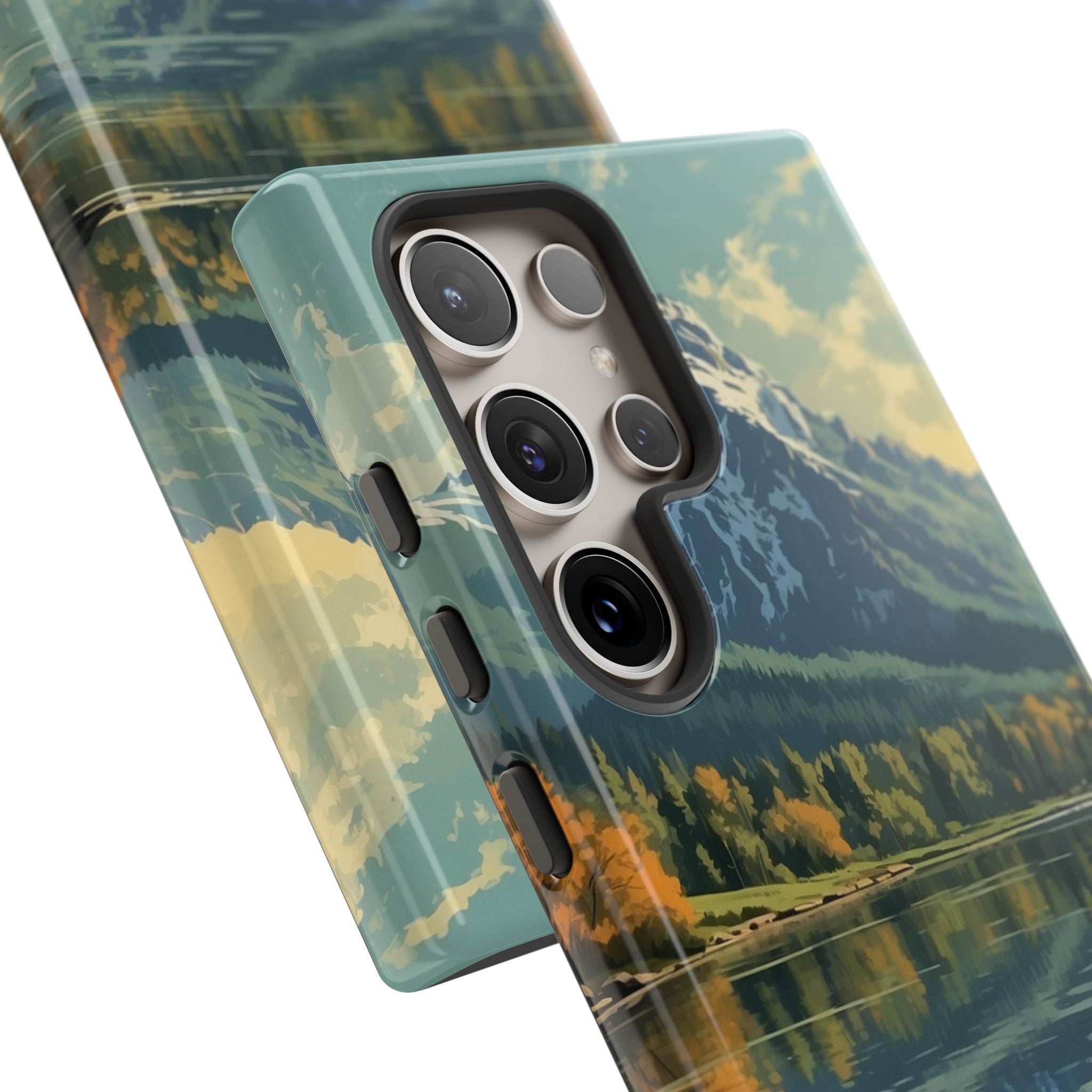 Mountain Reflects Calm - Samsung Case