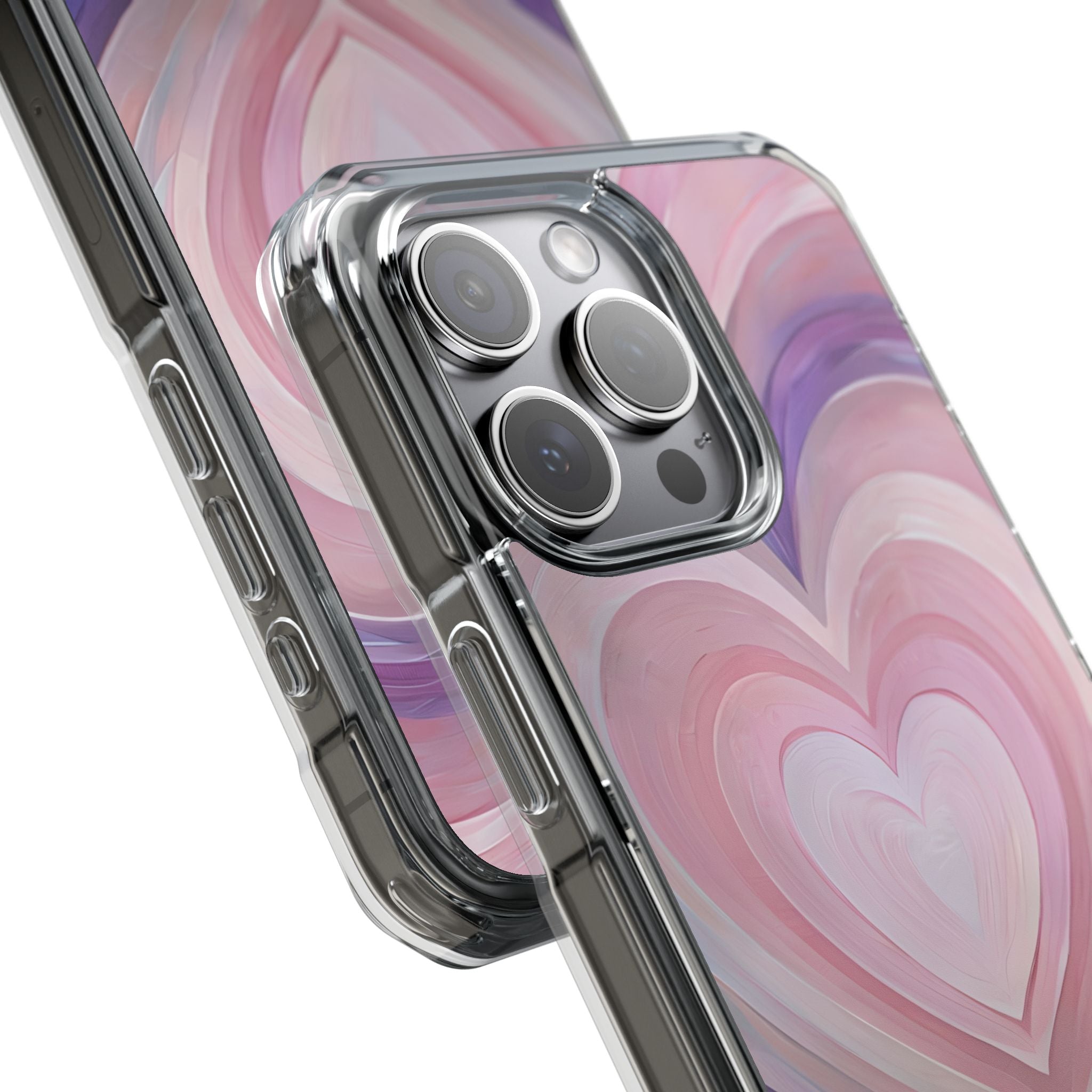 Impressionistic Heart Layers iPhone Case - Impact