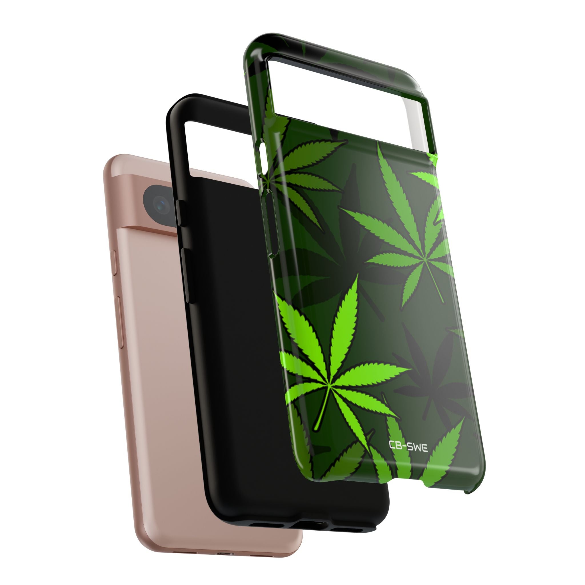 Green Leaf Symmetry - Google Pixel Case