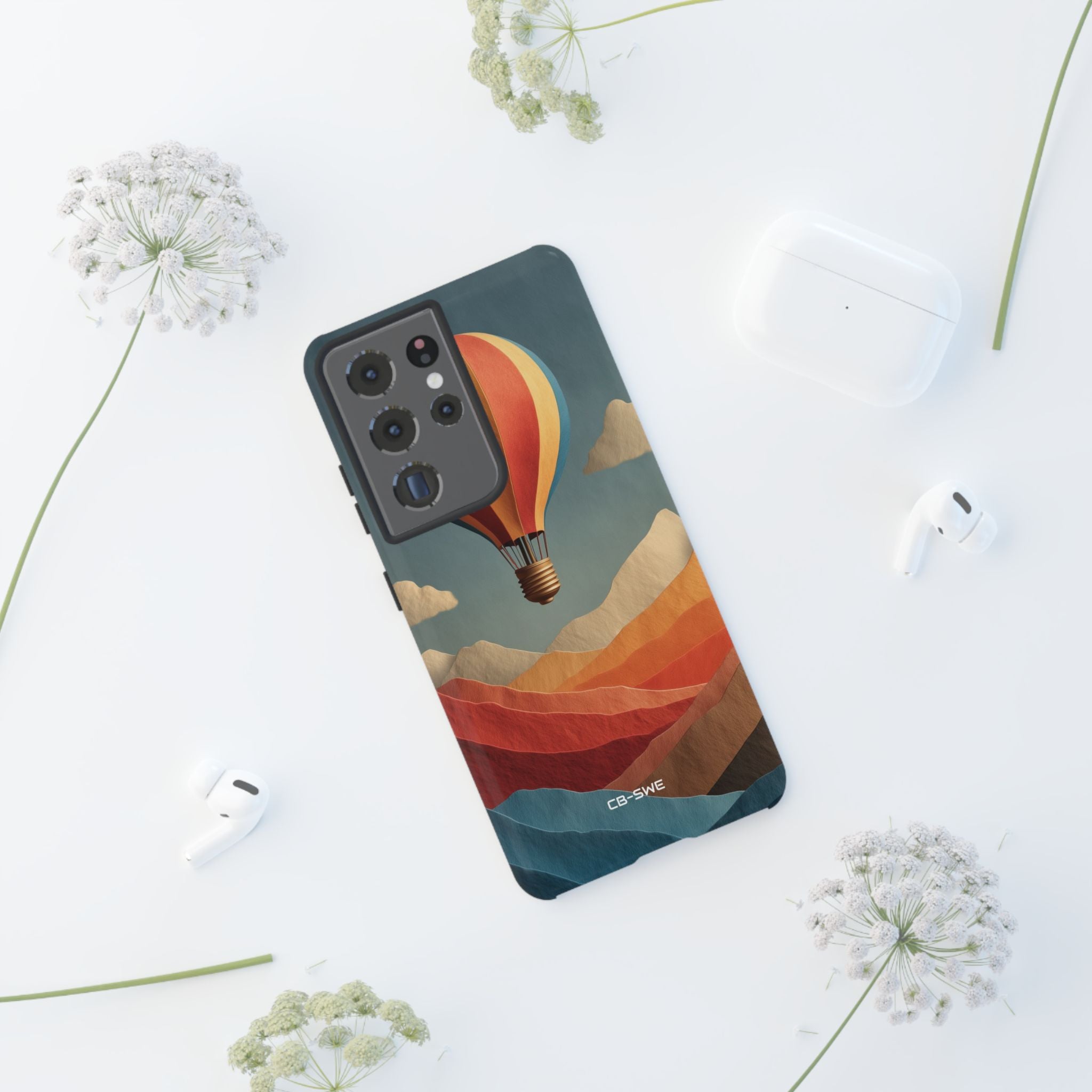 Hot Air Balloon Soars - Samsung Case
