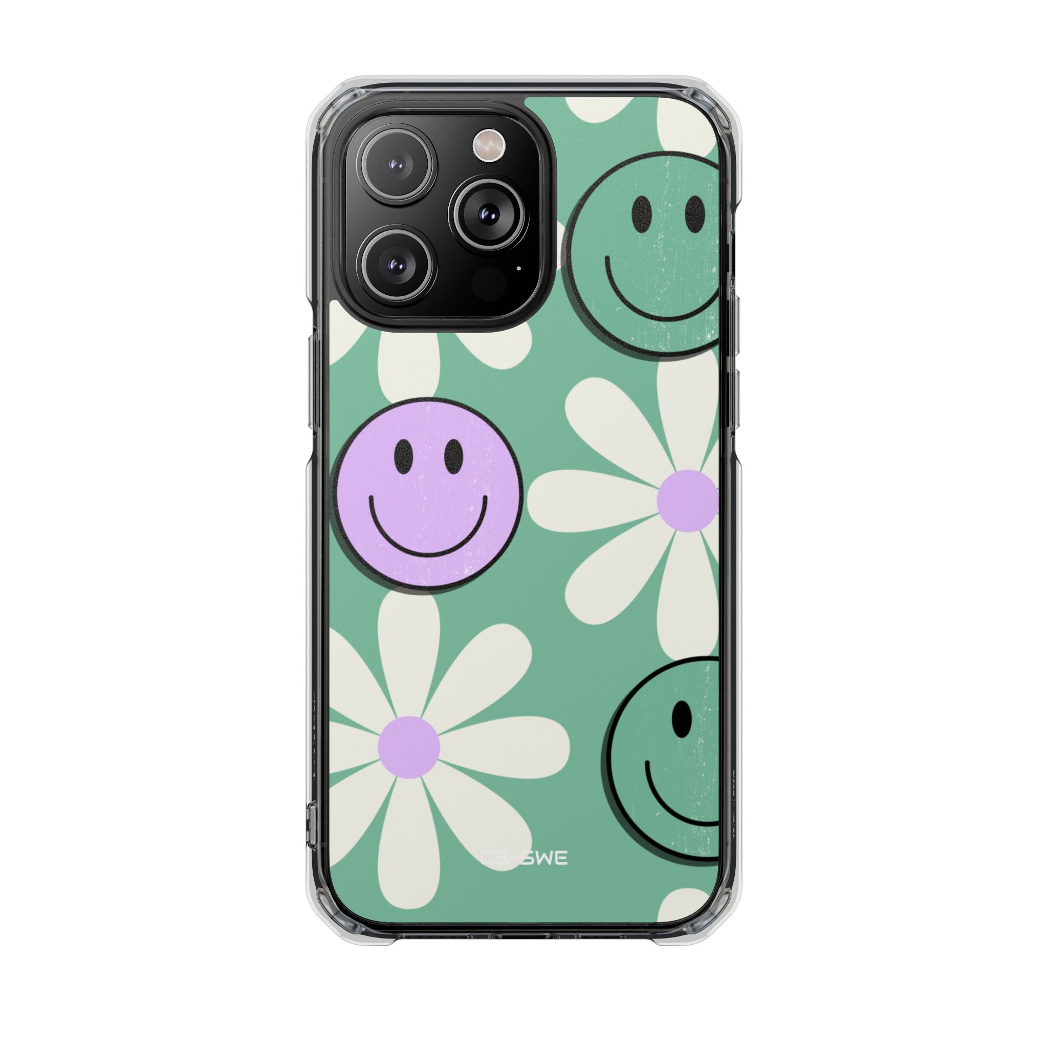 Playful Retro Blooms iPhone Case - Impact