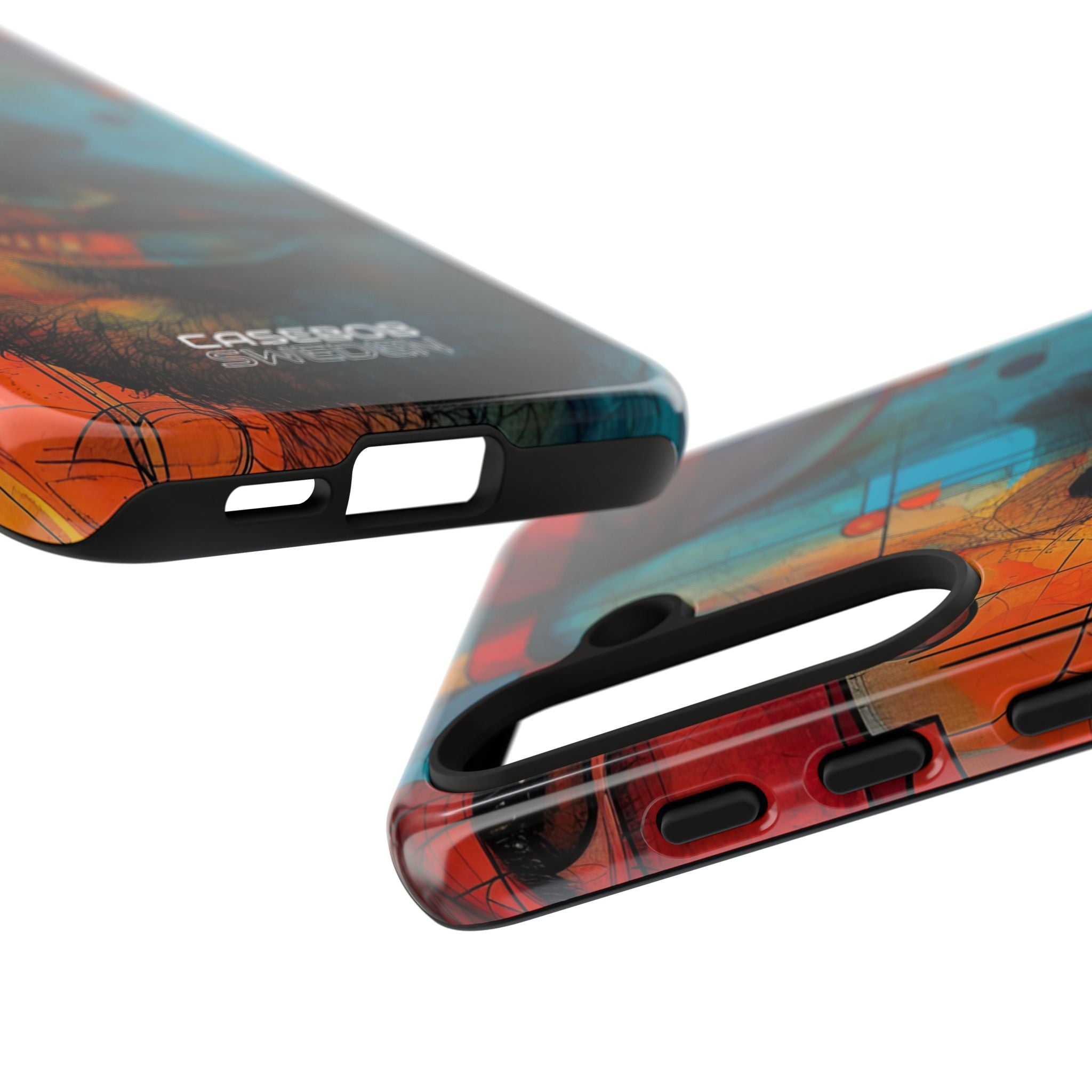 Volto con Occhiali Cubisti Samsung S24 - Tough