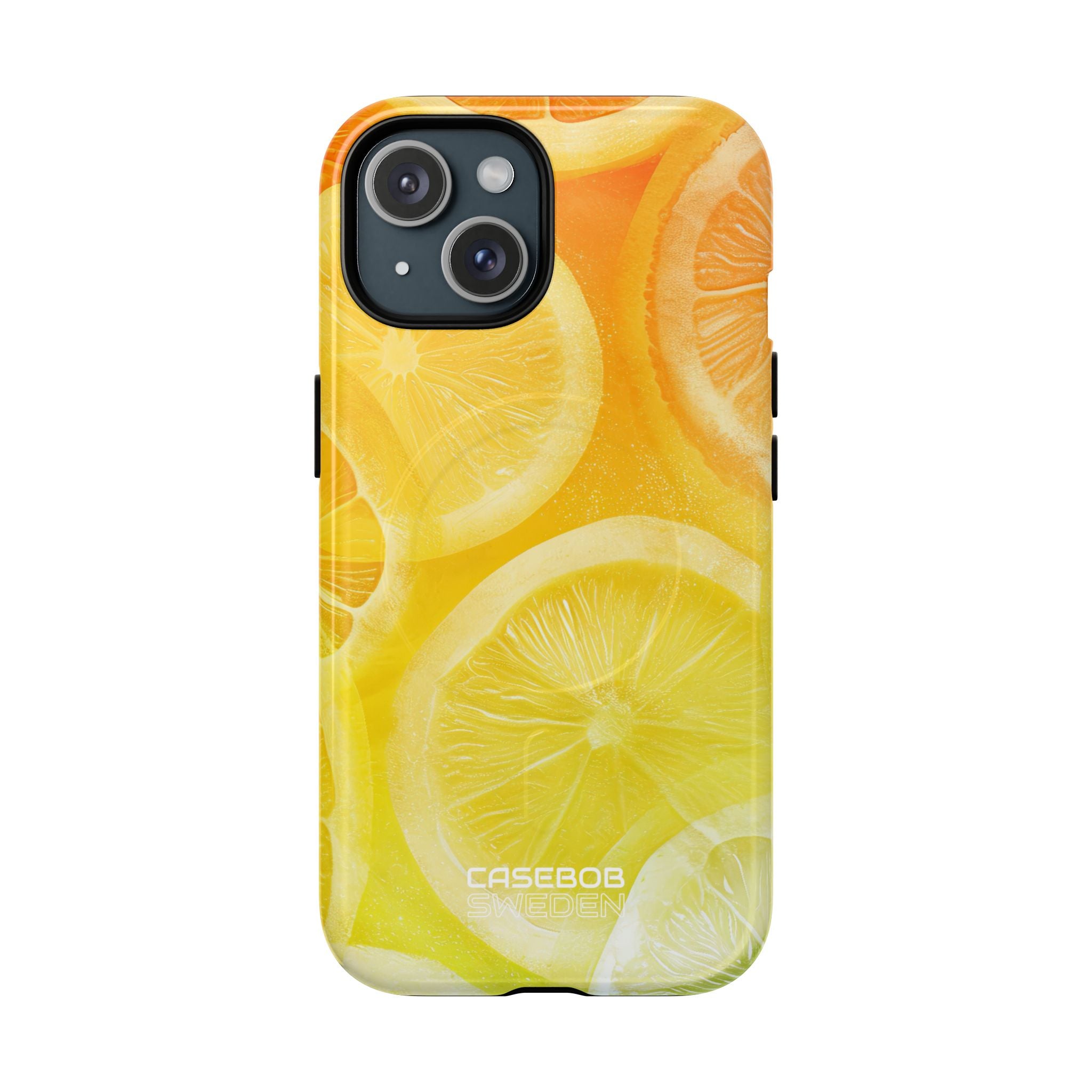 Citrus Splash Burst iPhone 15 - Tough+