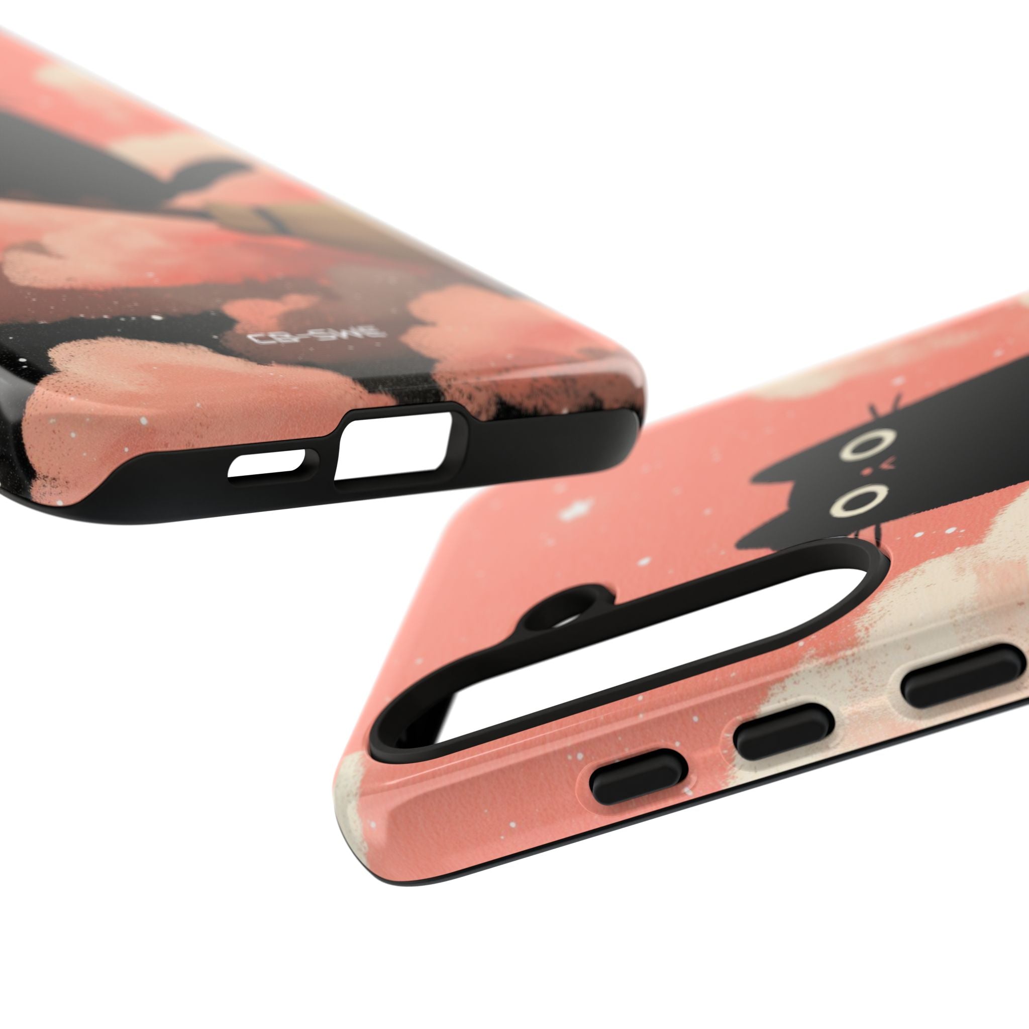 Cat Rides Broom - Samsung Case