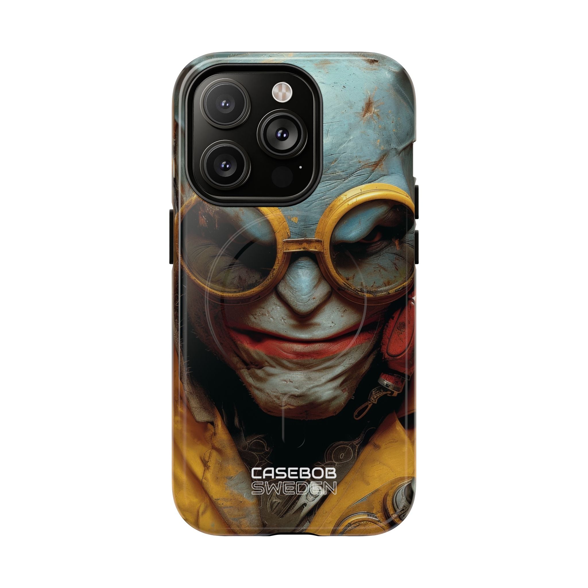 Steampunk Masked Adventurer iPhone 14 - Tough+