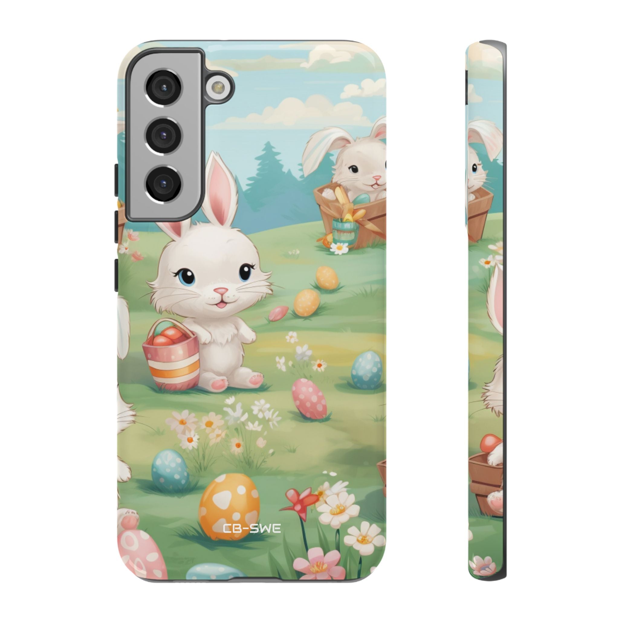 Bunnies Hunt Eggs - Samsung Case