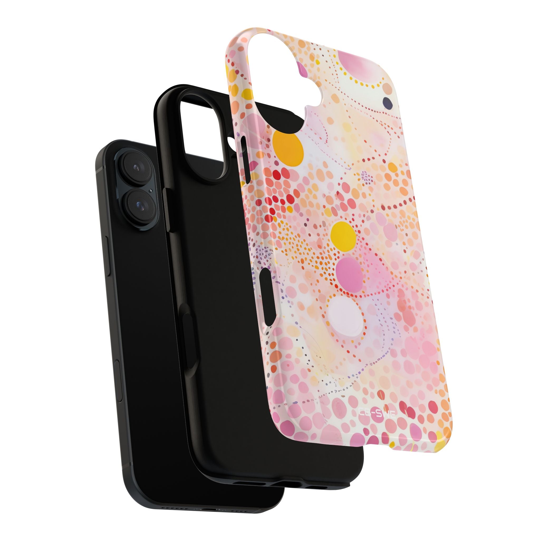 Bubbles Dance Light - iPhone Case