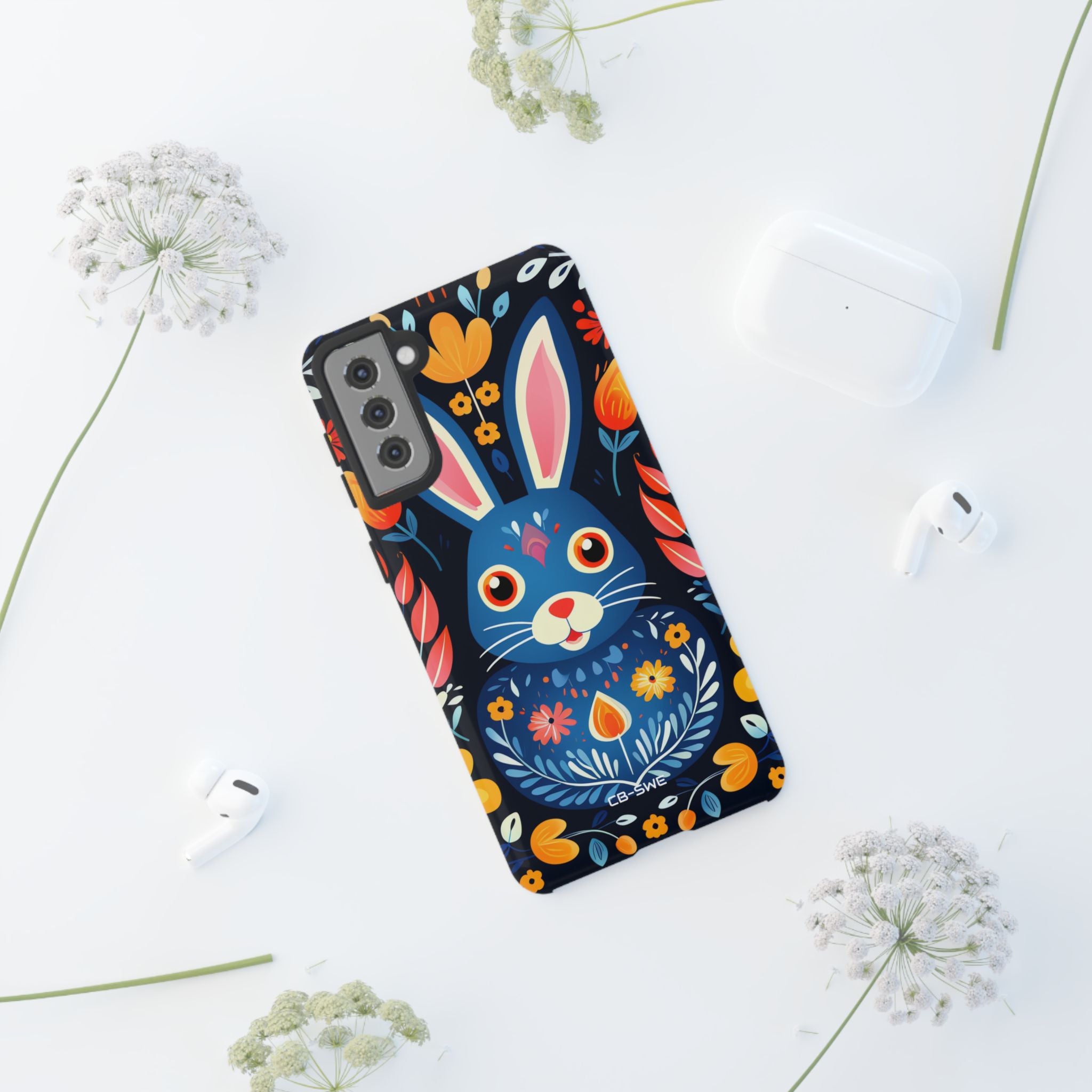 Bunny Jumps Joyfully - Samsung Case