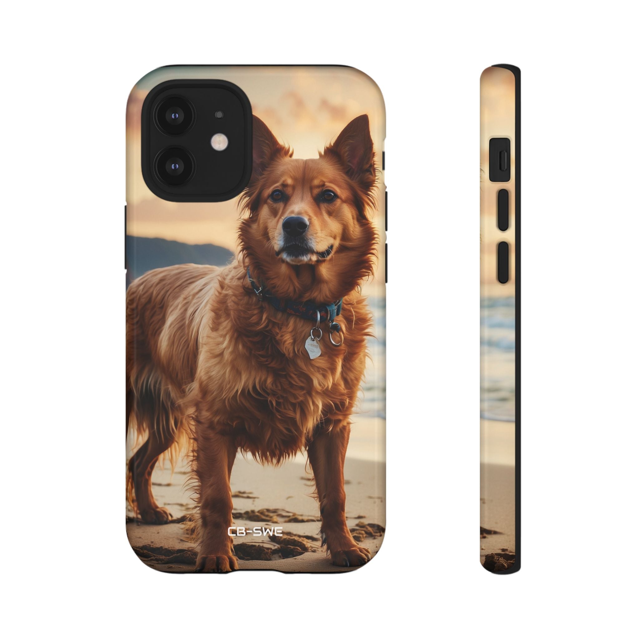 Golden Dog Plays - iPhone Case