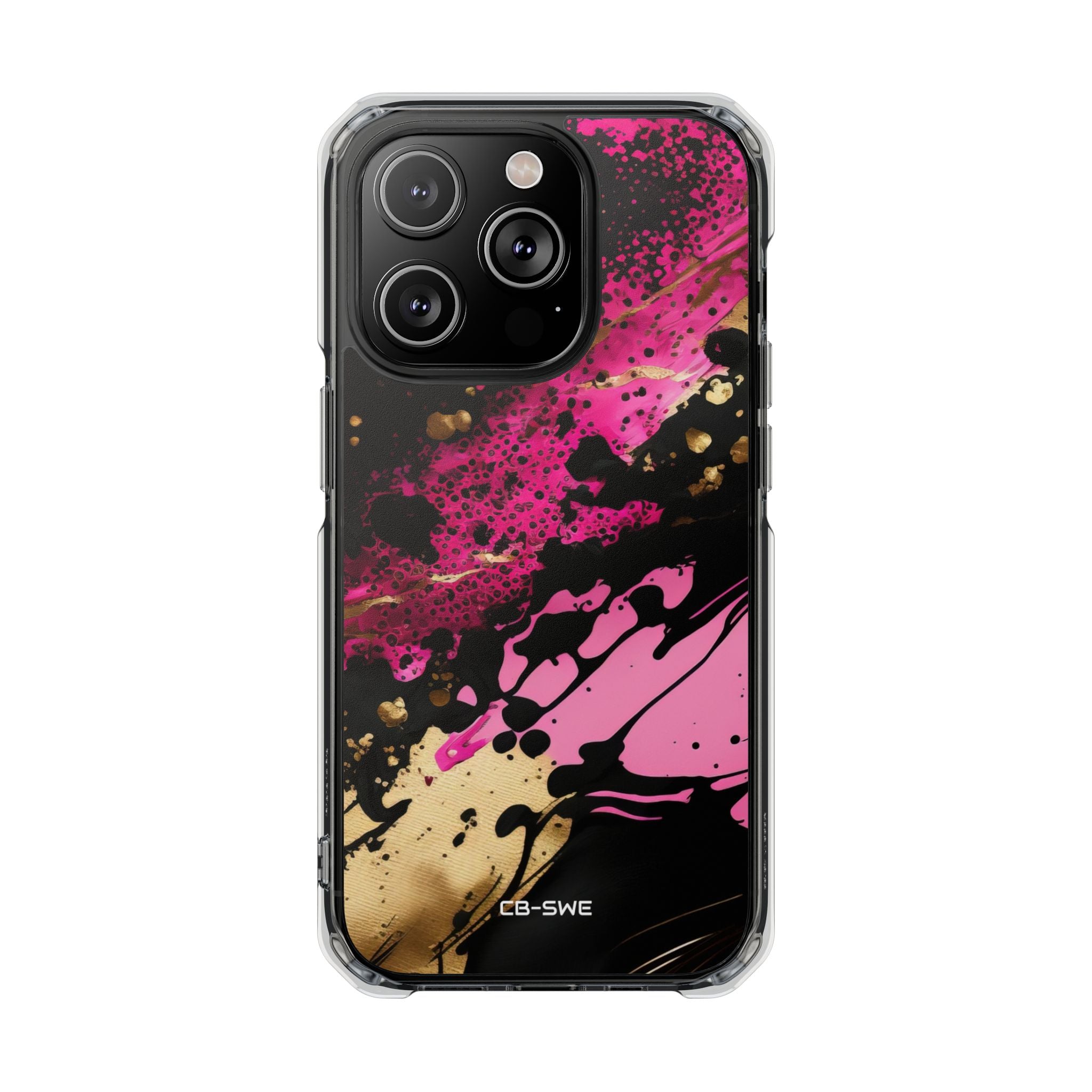 Dynamic Splatter Elegance iPhone Case - Impact