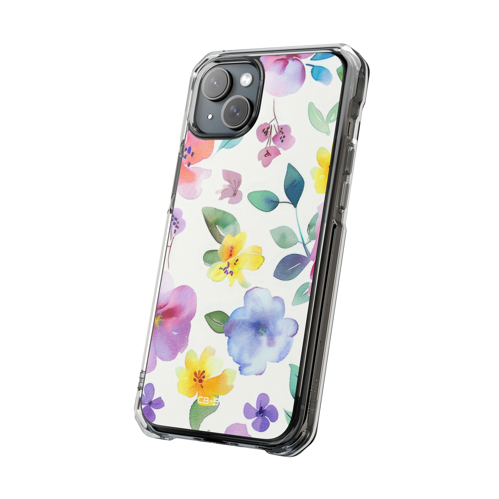 Whimsical Watercolor Florals iPhone Case - Impact
