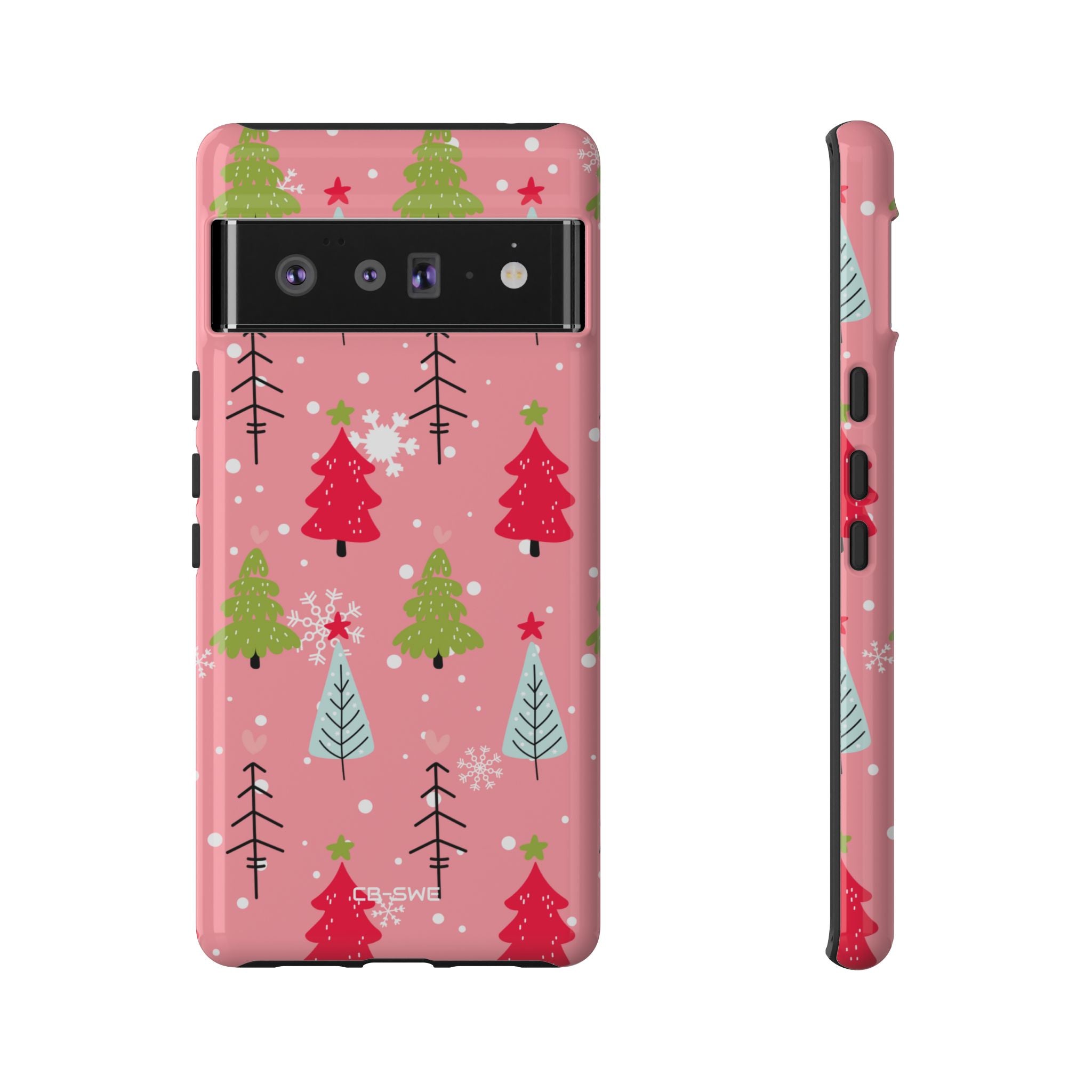 Snowflakes Dance Playfully - Google Pixel Case