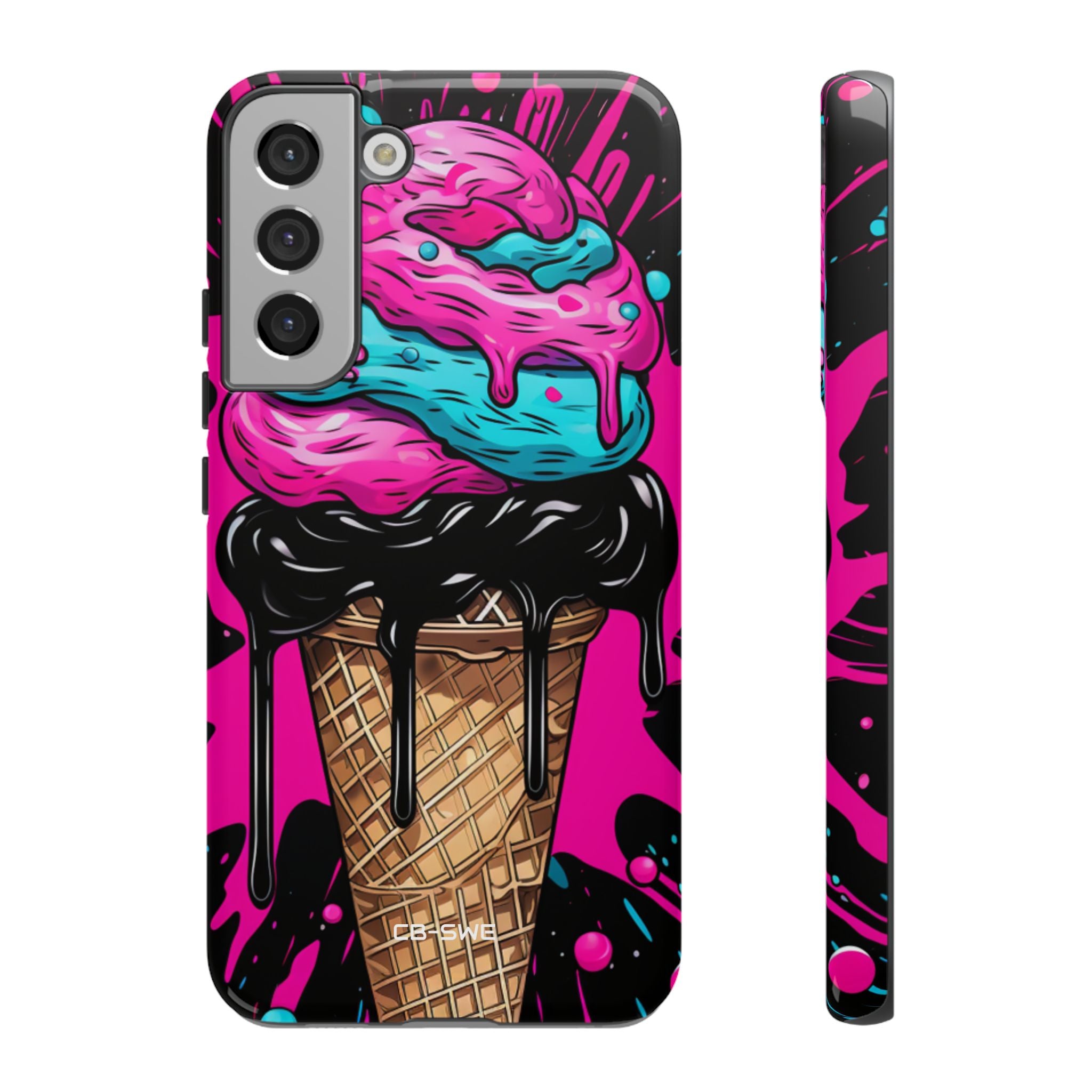 Neon Ice Cream Burst - Samsung Case