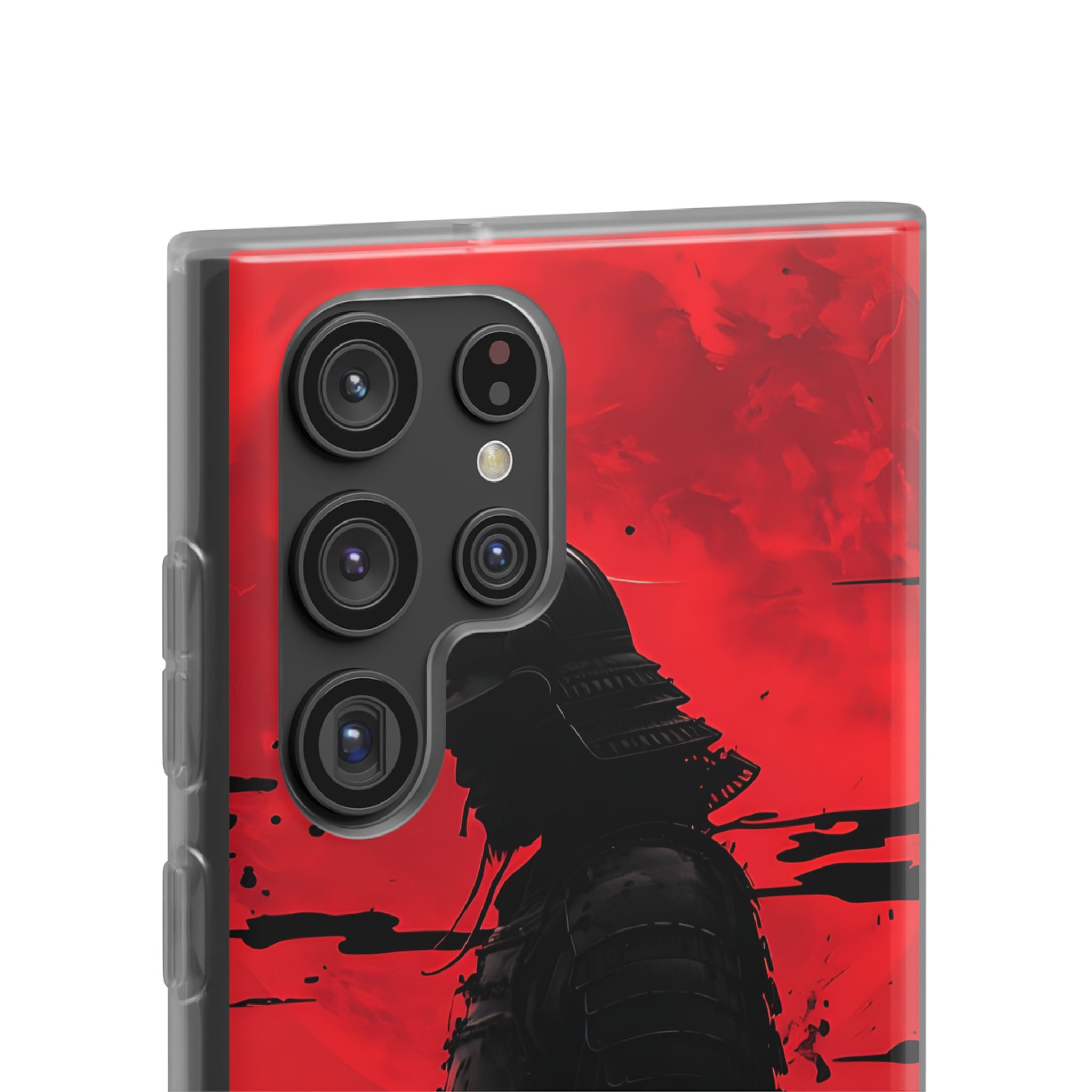 Crimson Samurai Samsung S22 Ultra Case - Soft