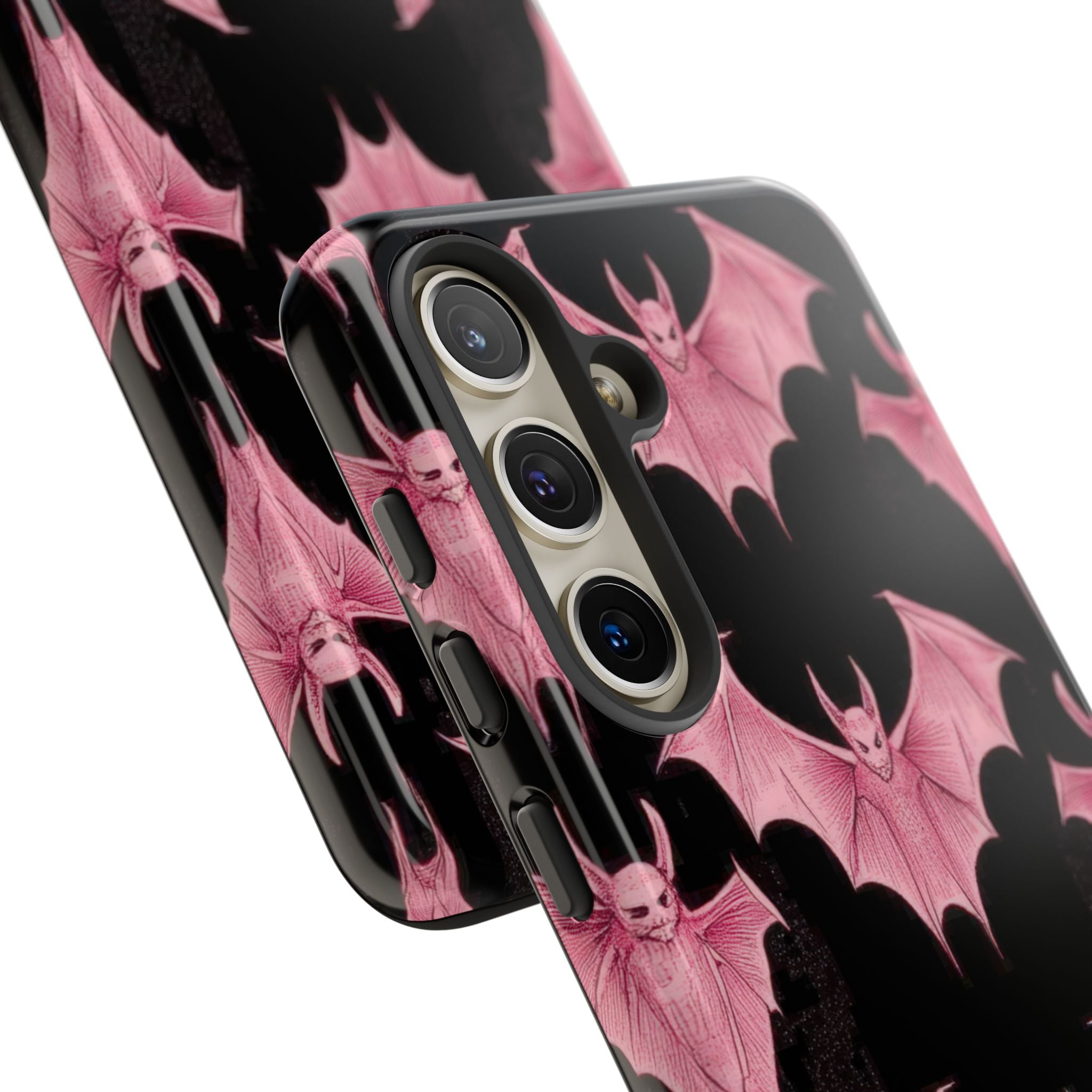 Pink Batwave Samsung S24 Case - Tough