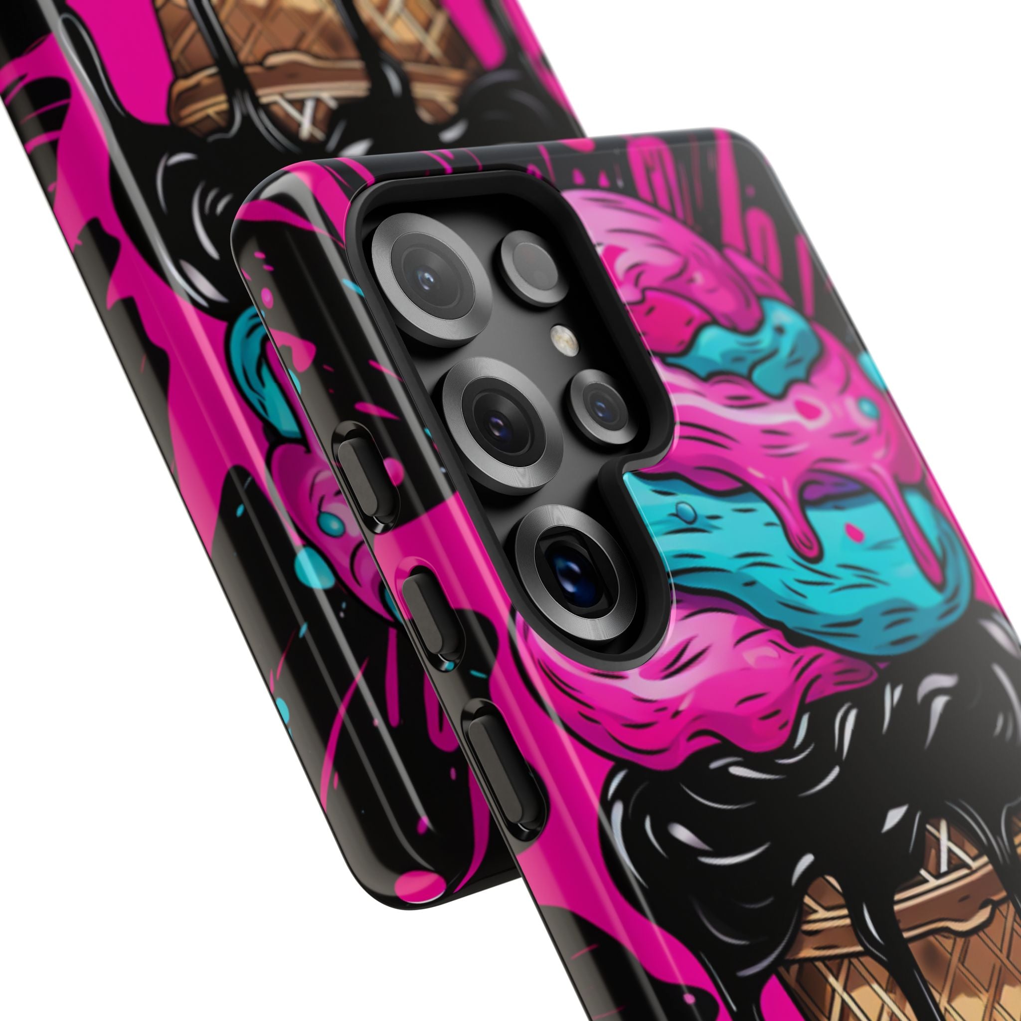 Neon Ice Cream Burst - Samsung Case