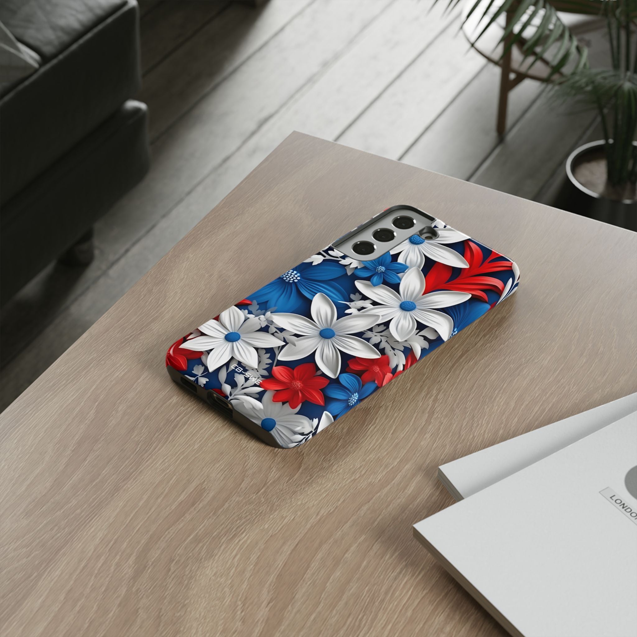 Floral Sculpture Blooms - Samsung Case