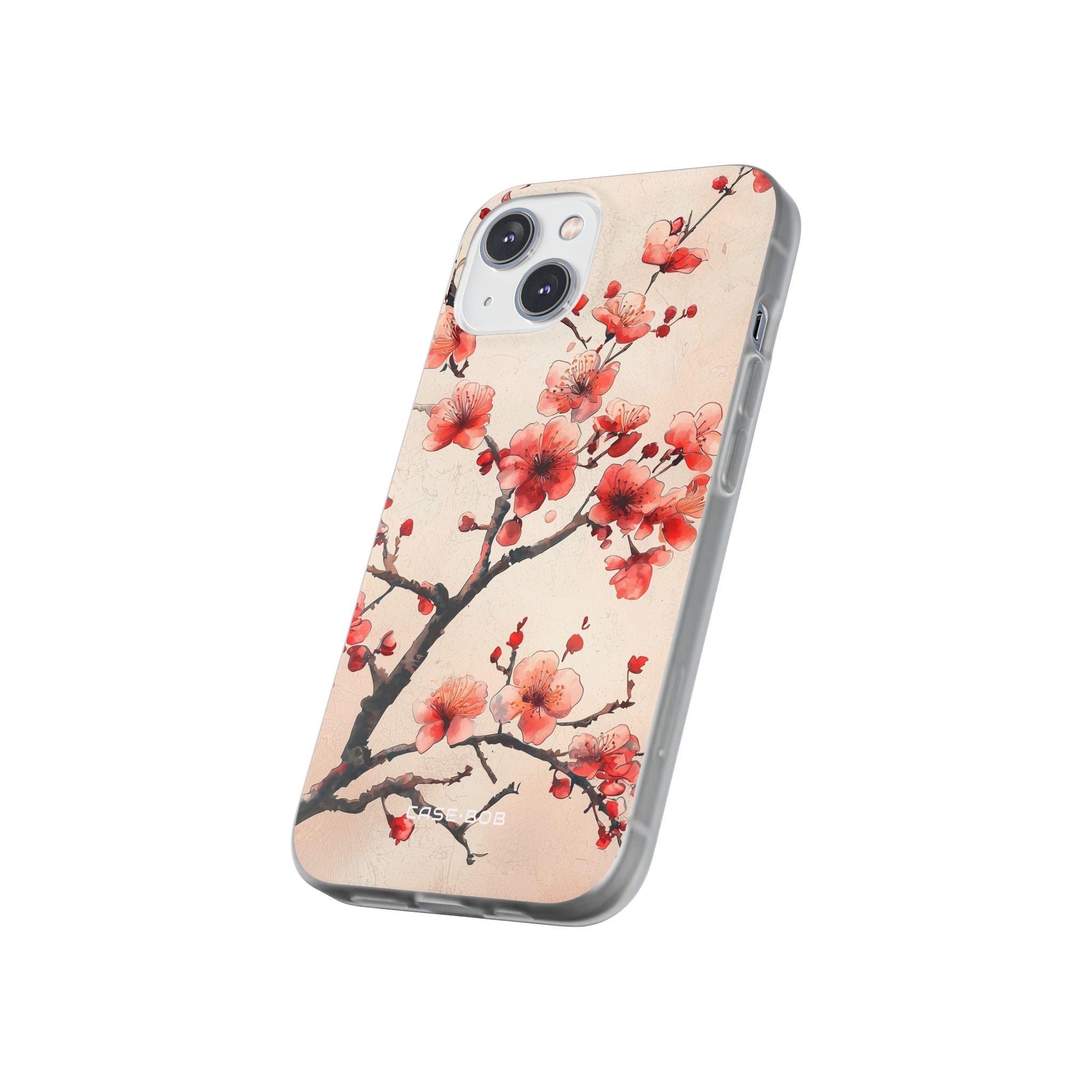 Blossom Shadow iPhone 14 Case - Soft