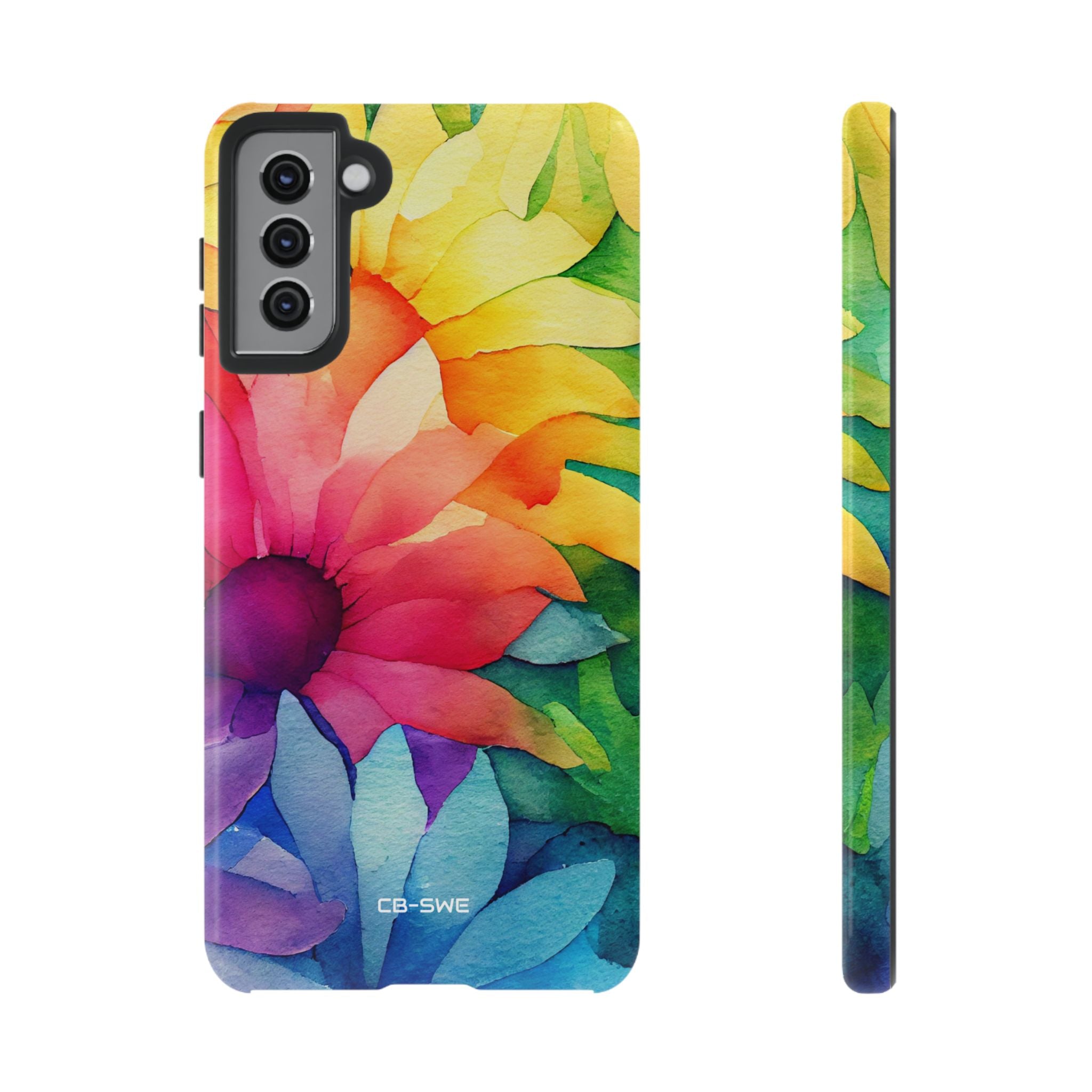 Vibrant Floral Symphony - Samsung Case