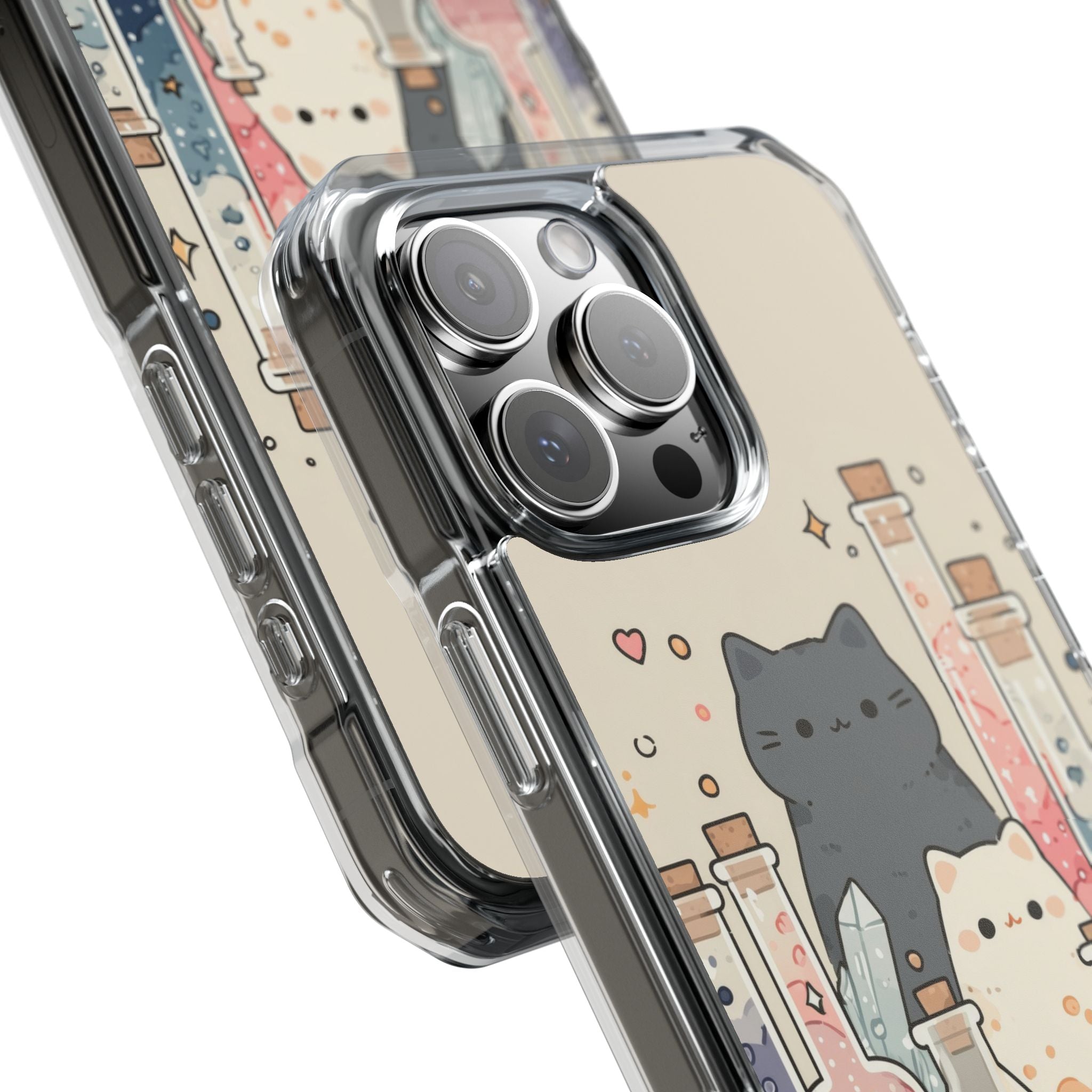 Cats Brew Potions iPhone Case - Impact