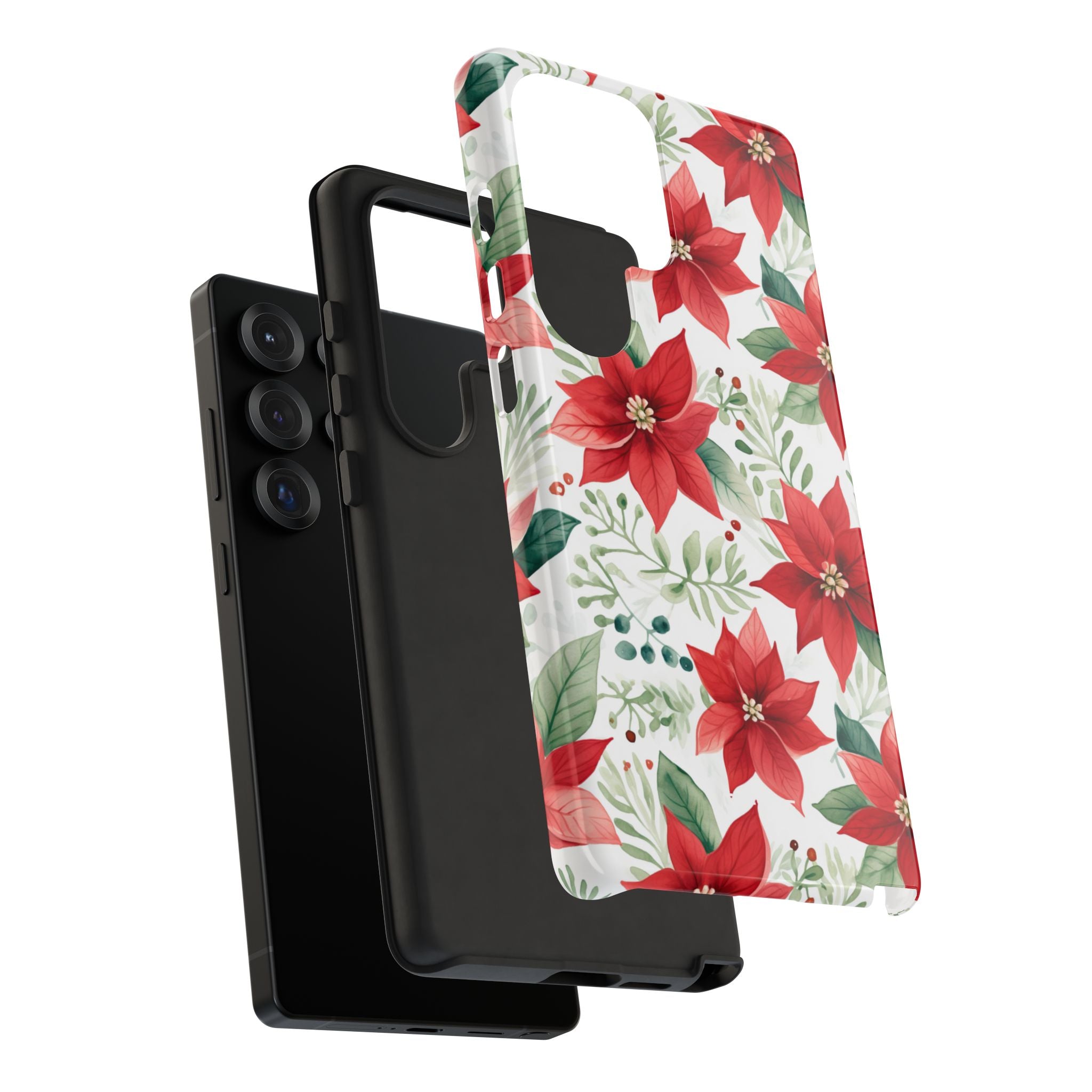 Poinsettias Bloom Bright - Samsung Case
