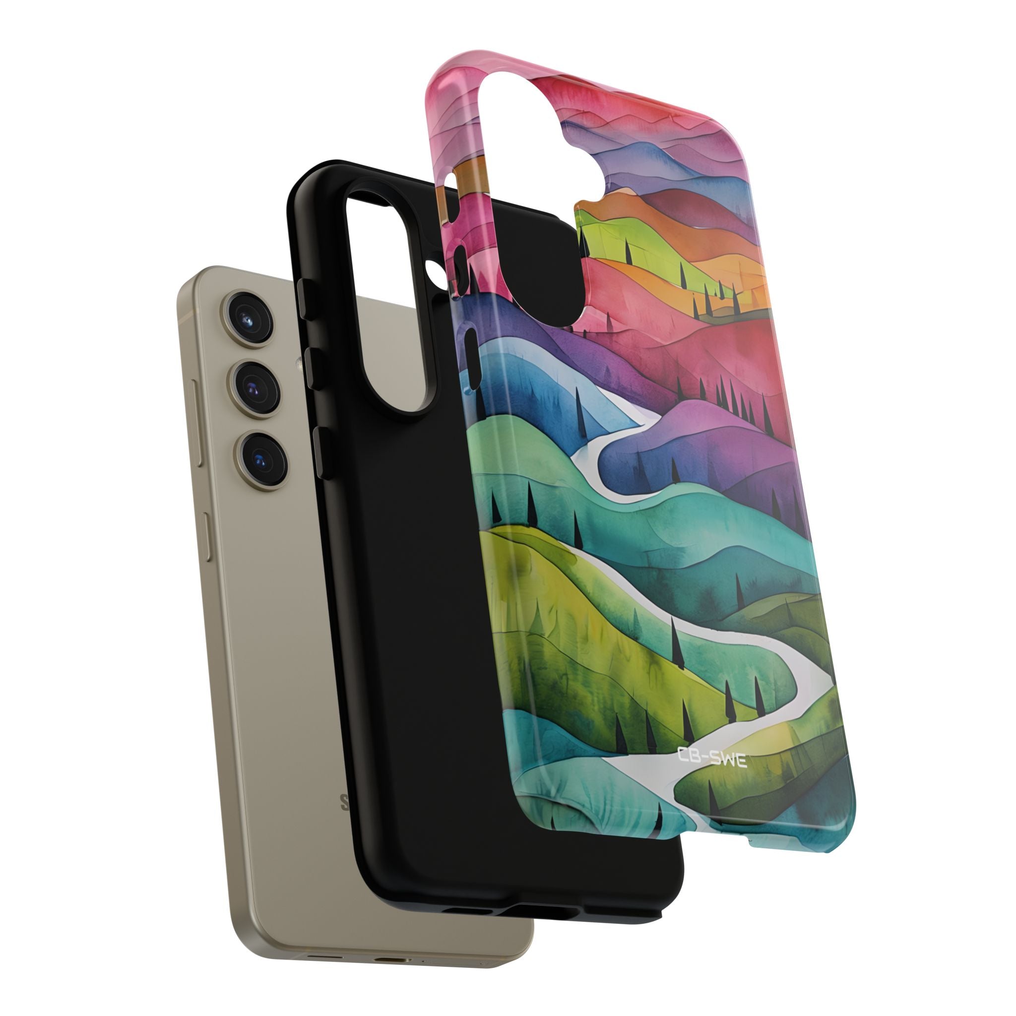 Whimsical Colorful Valleys - Samsung Case