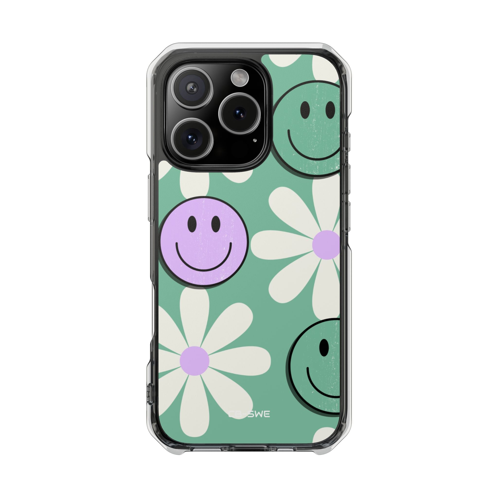 Playful Retro Blooms iPhone Case - Impact