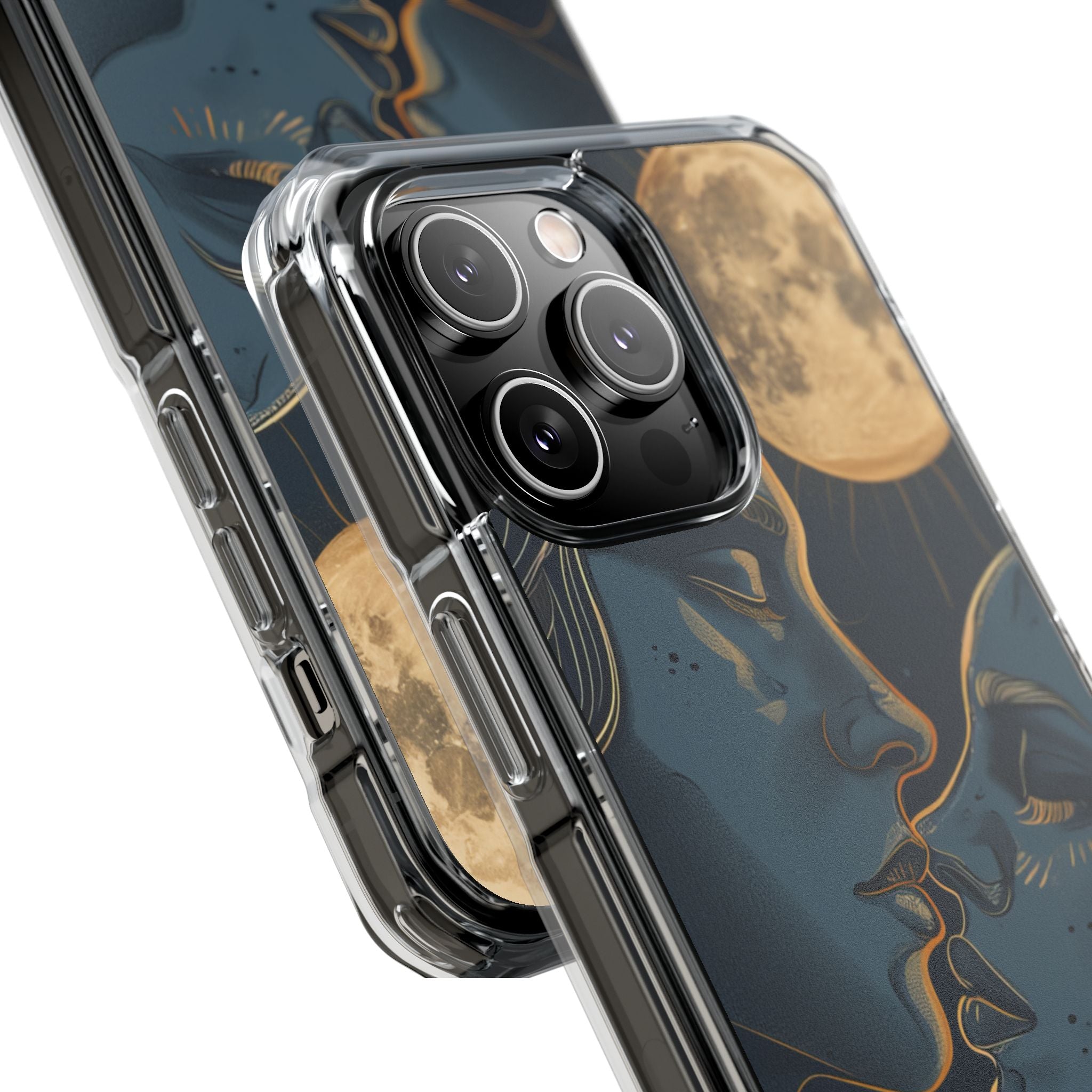 Moonlit Lovers Whisper iPhone 14 - Impact Clear+