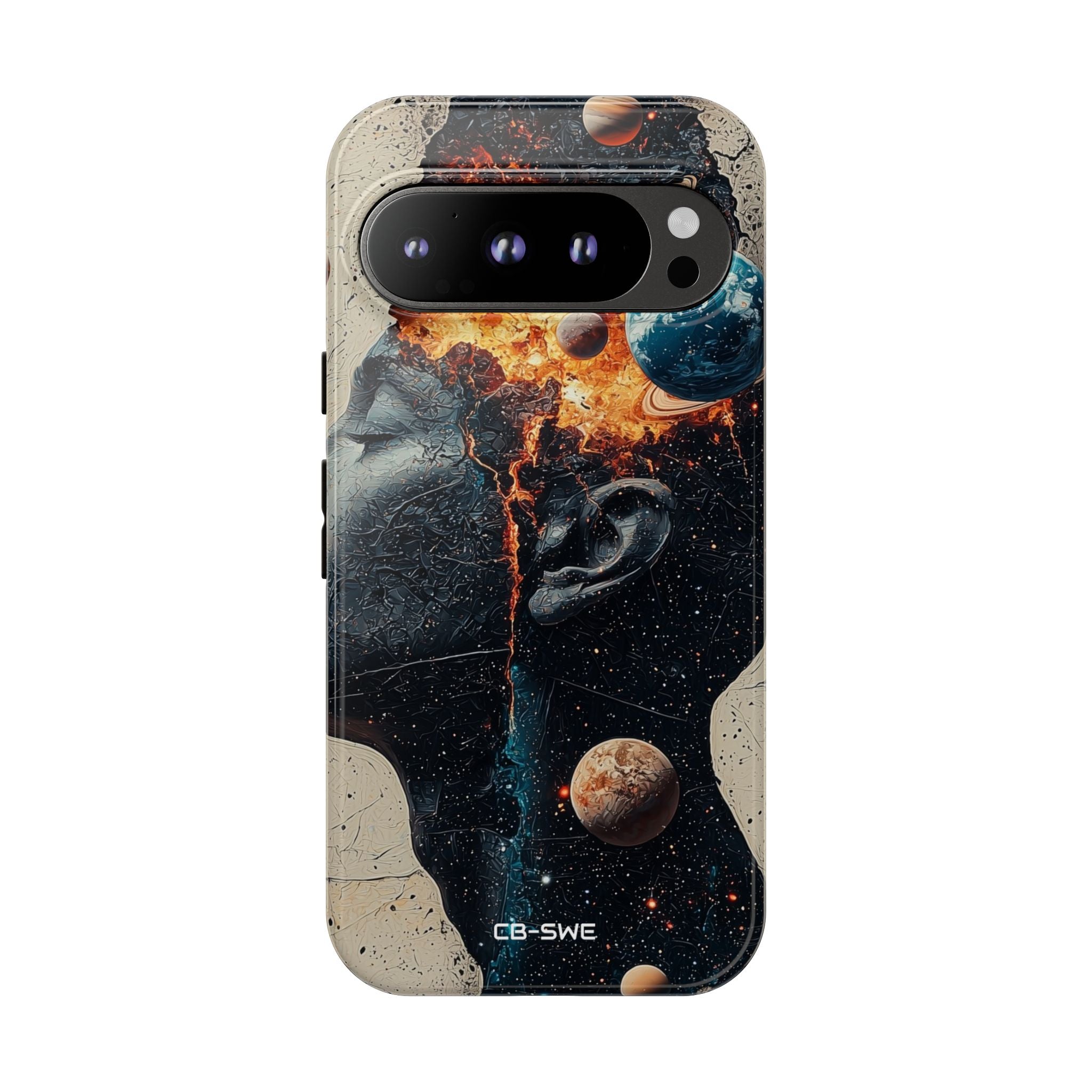 Cosmic Mind Erupts - Google Pixel Case