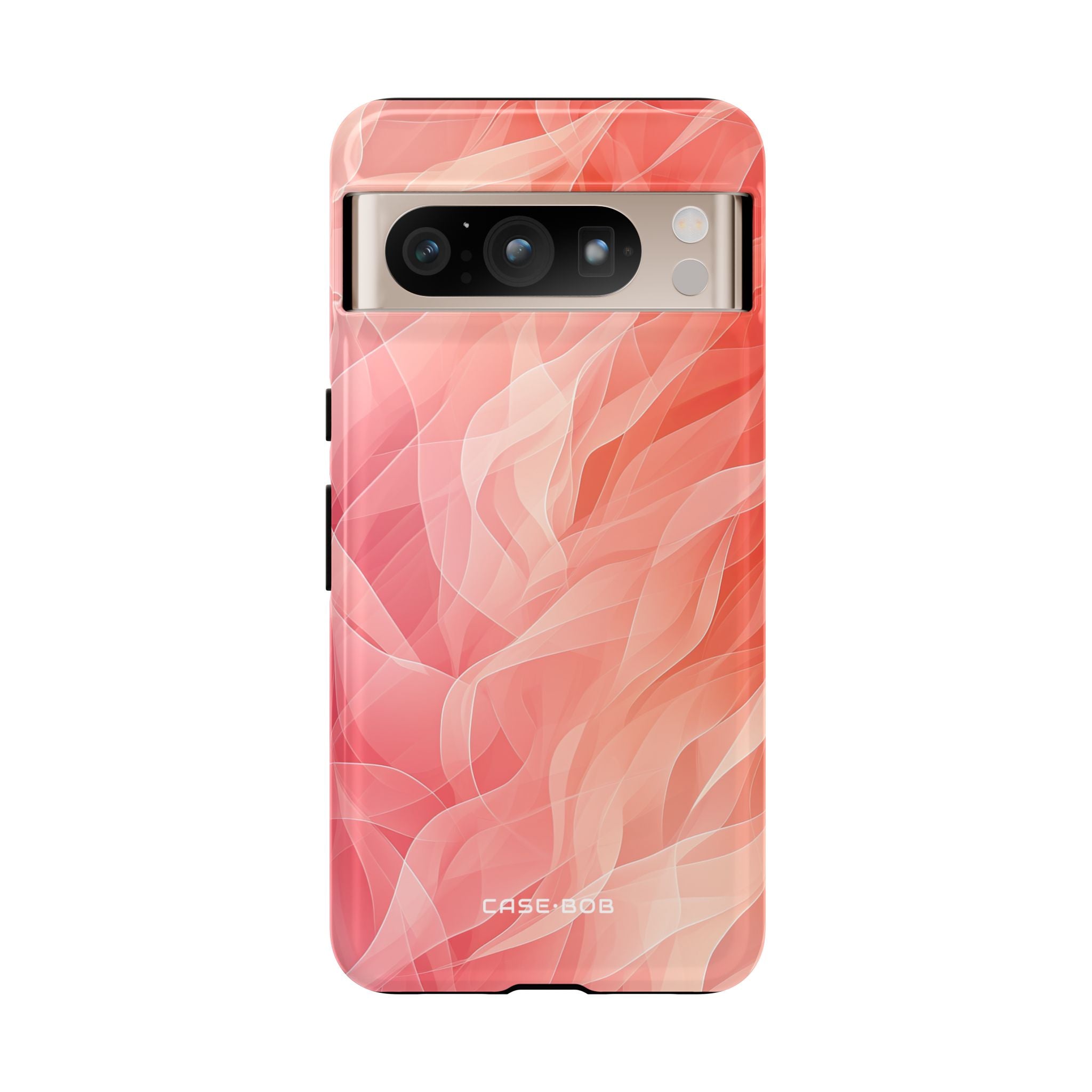 Peach Wave Drift Google Pixel 8 Pro Case - Tough
