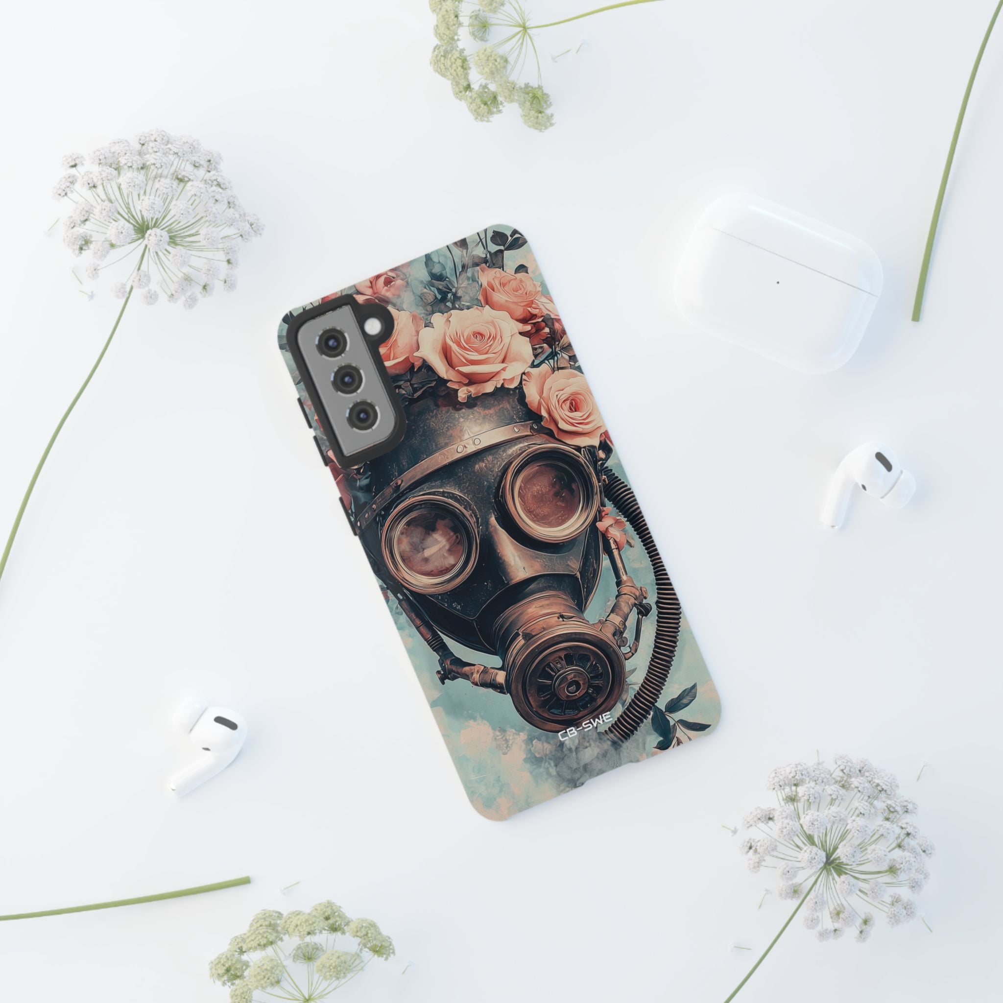 Roses Embrace Mask - Samsung Case