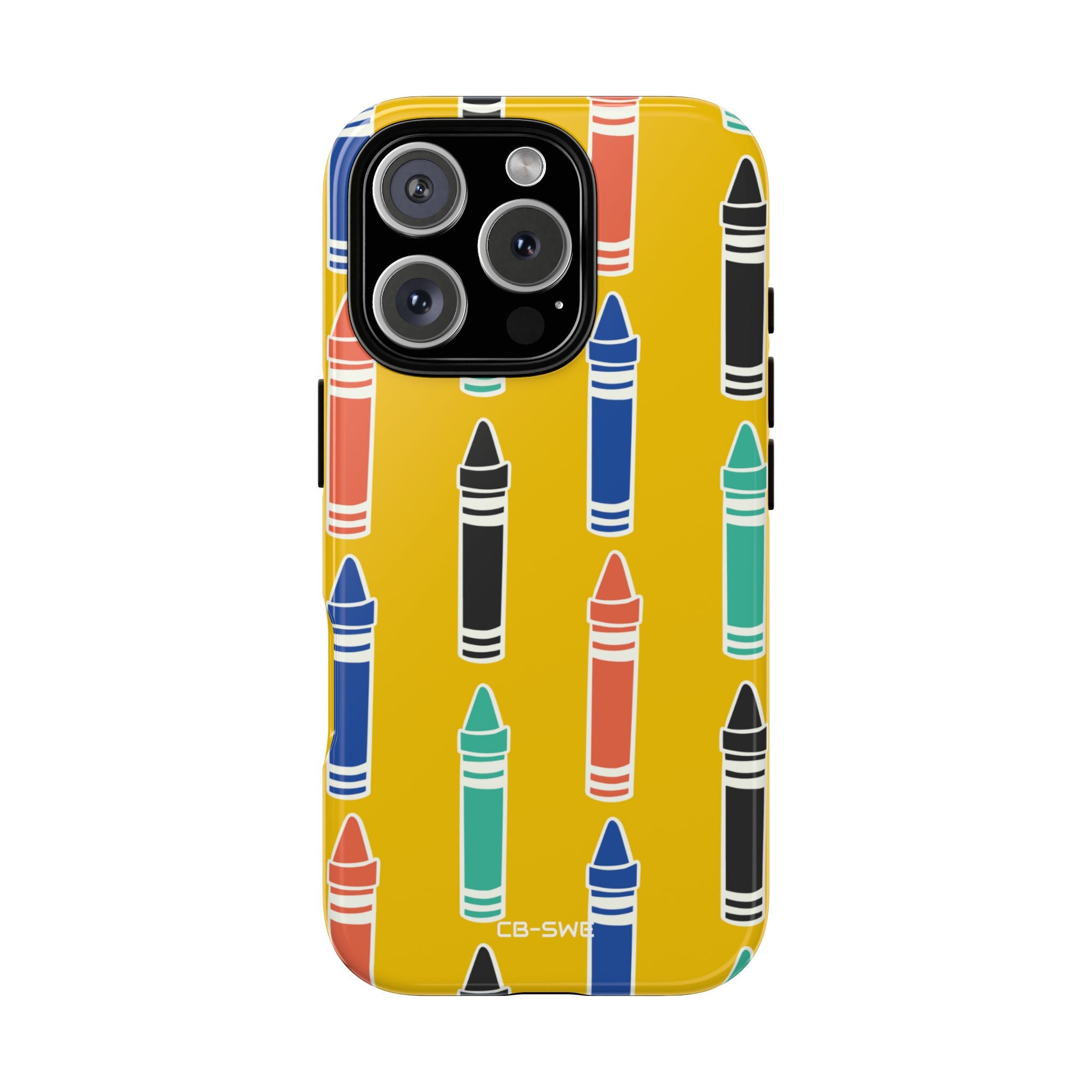 Crayons Dance Joyfully - iPhone Case