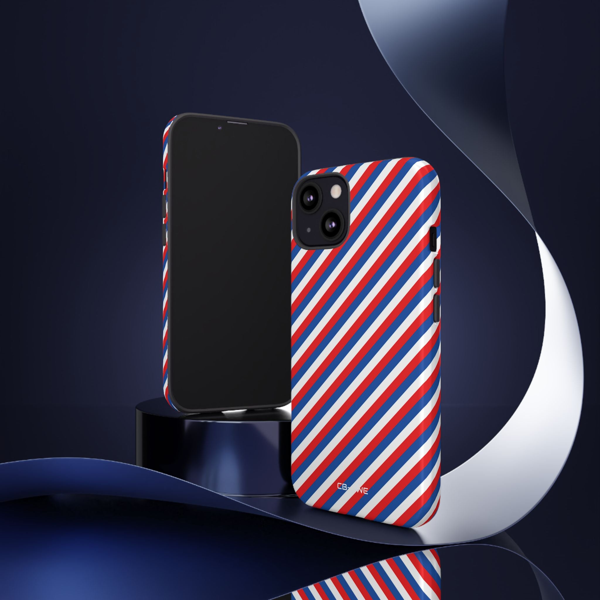 Striped Freedom Wave - iPhone Case