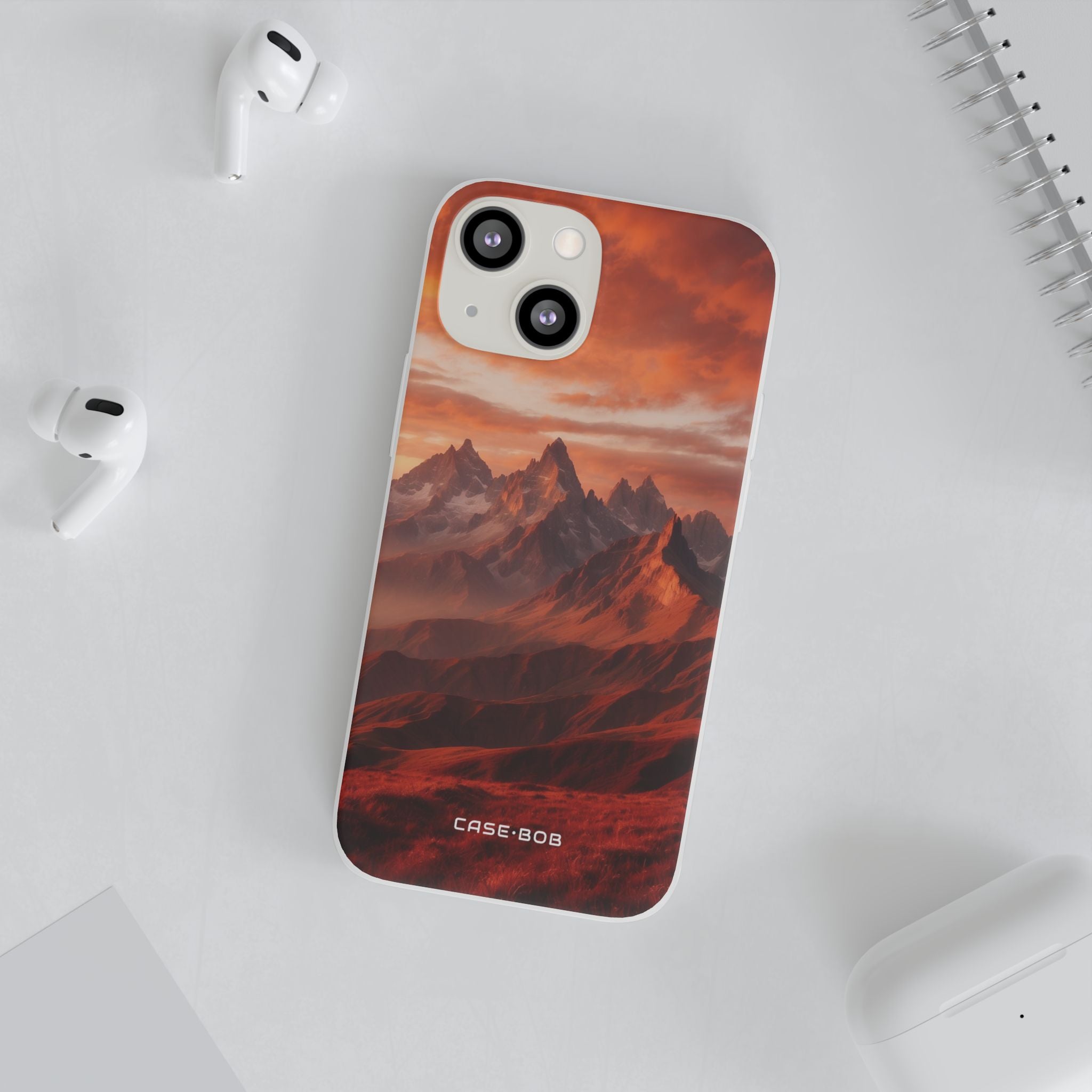 Jagged Glow iPhone 13 mini Case - Soft
