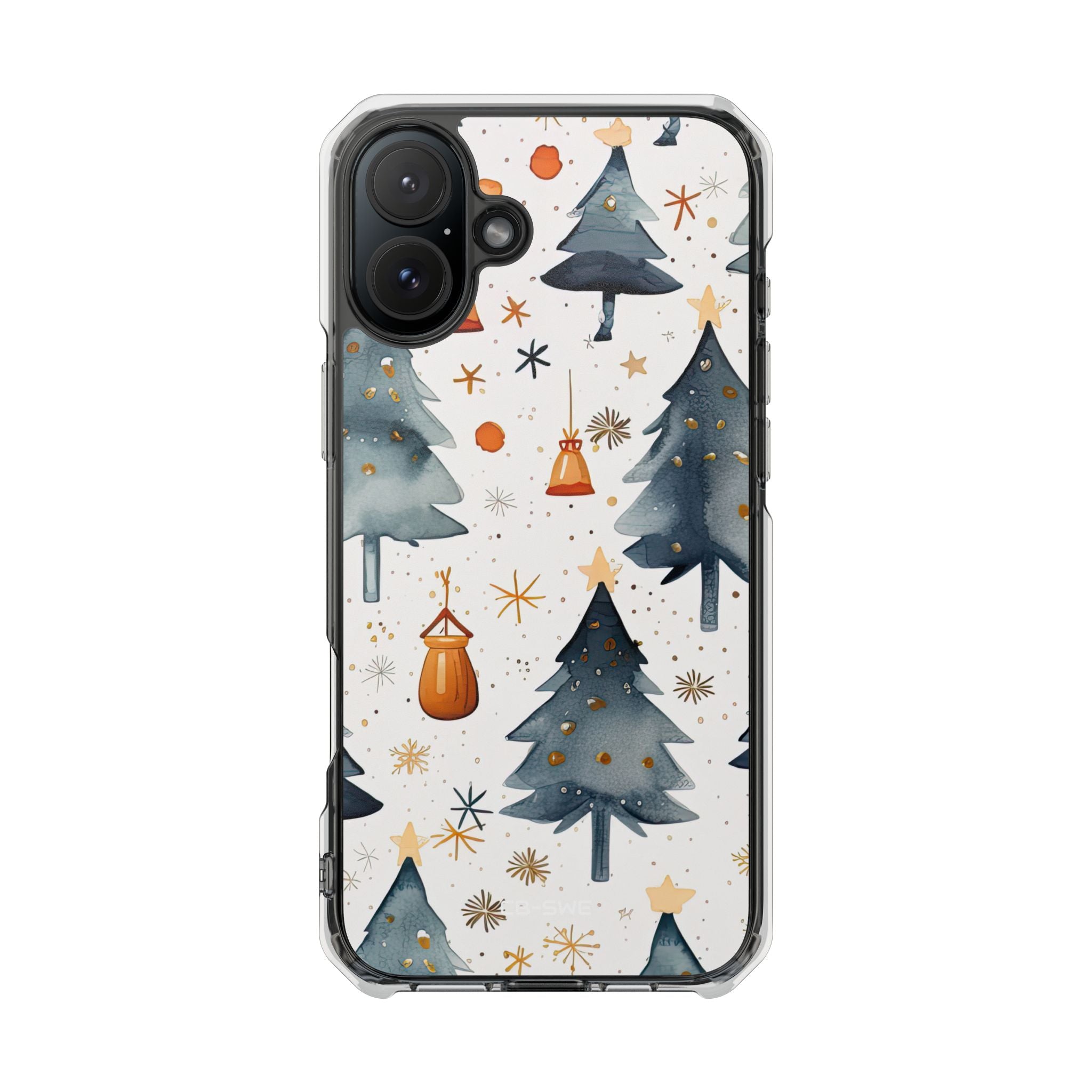 Christmas Trees Dance iPhone Case - Impact