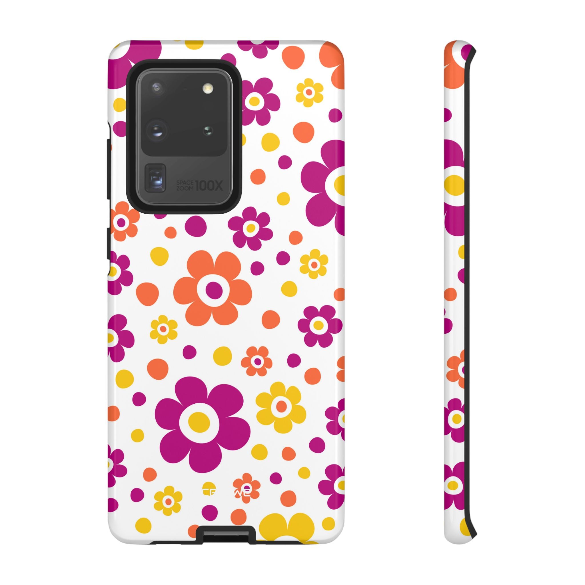 Retro Floral Playfulness - Samsung Case