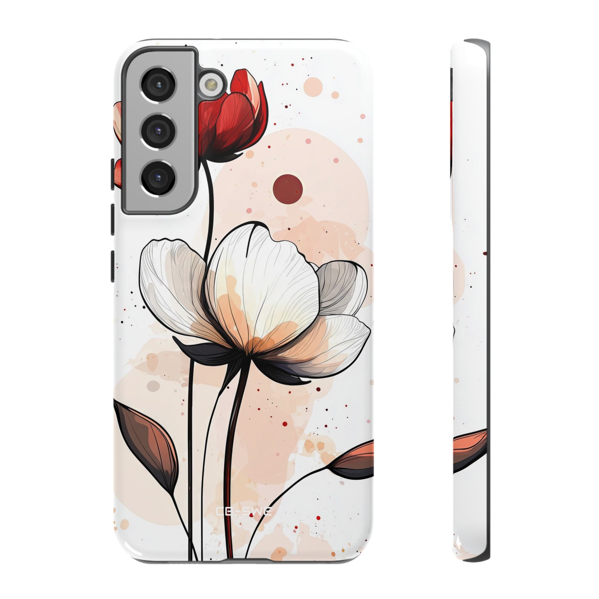 Vibrant Floral Elegance - Samsung Case
