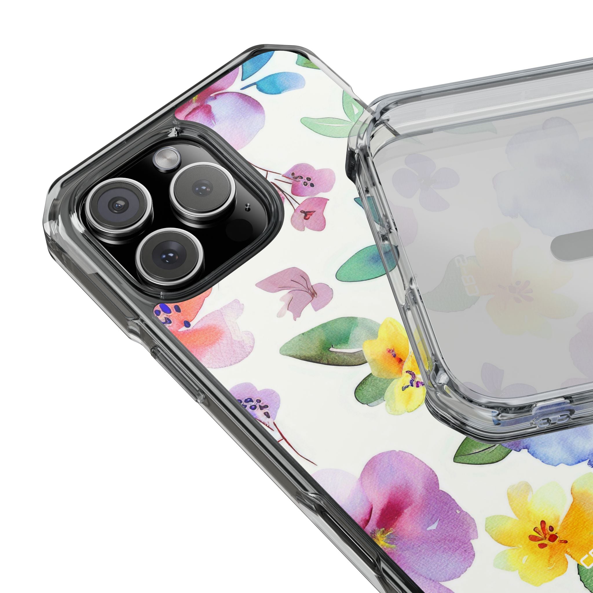 Whimsical Watercolor Florals iPhone Case - Impact