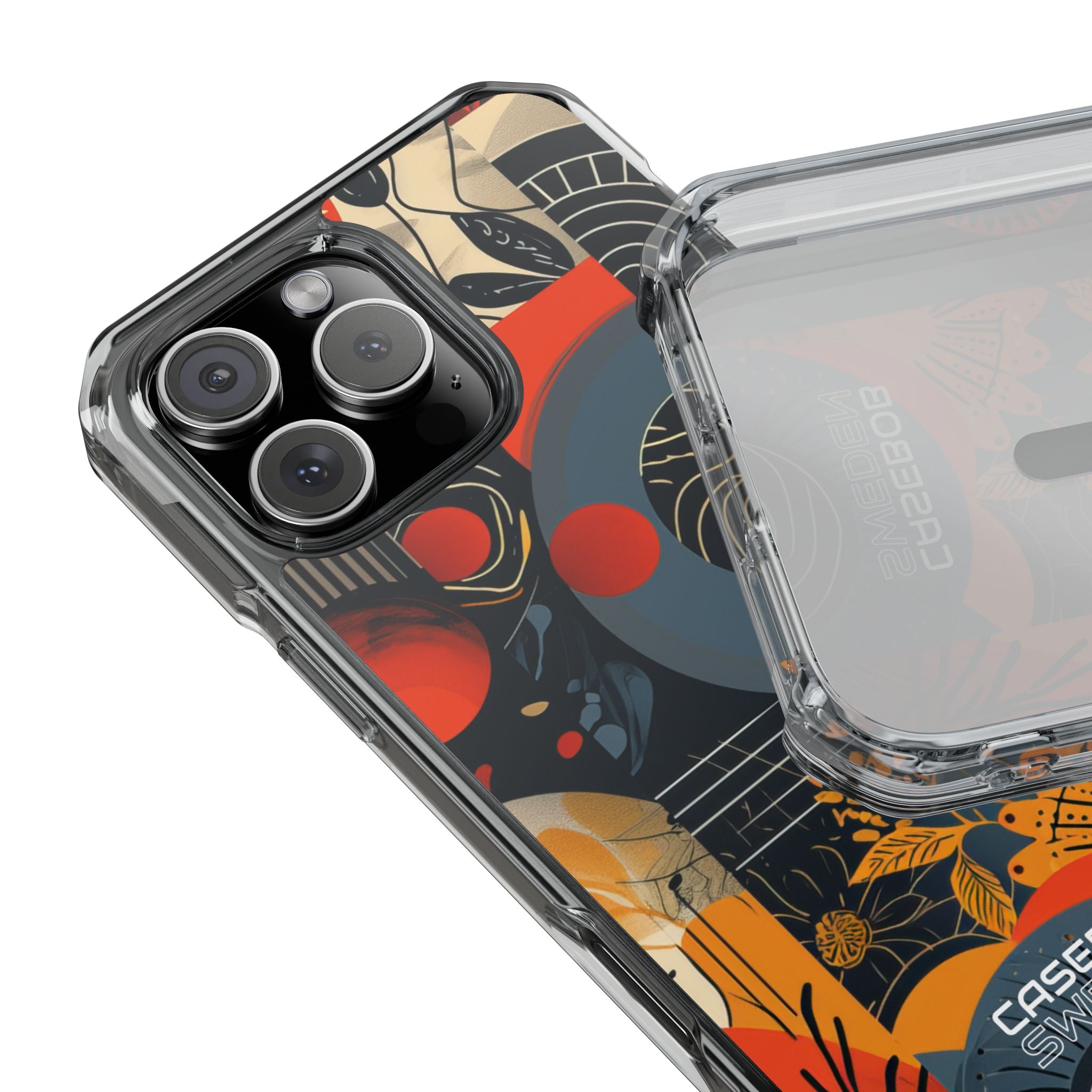 Fire Bloom Flow iPhone 16 - Impact Clear+