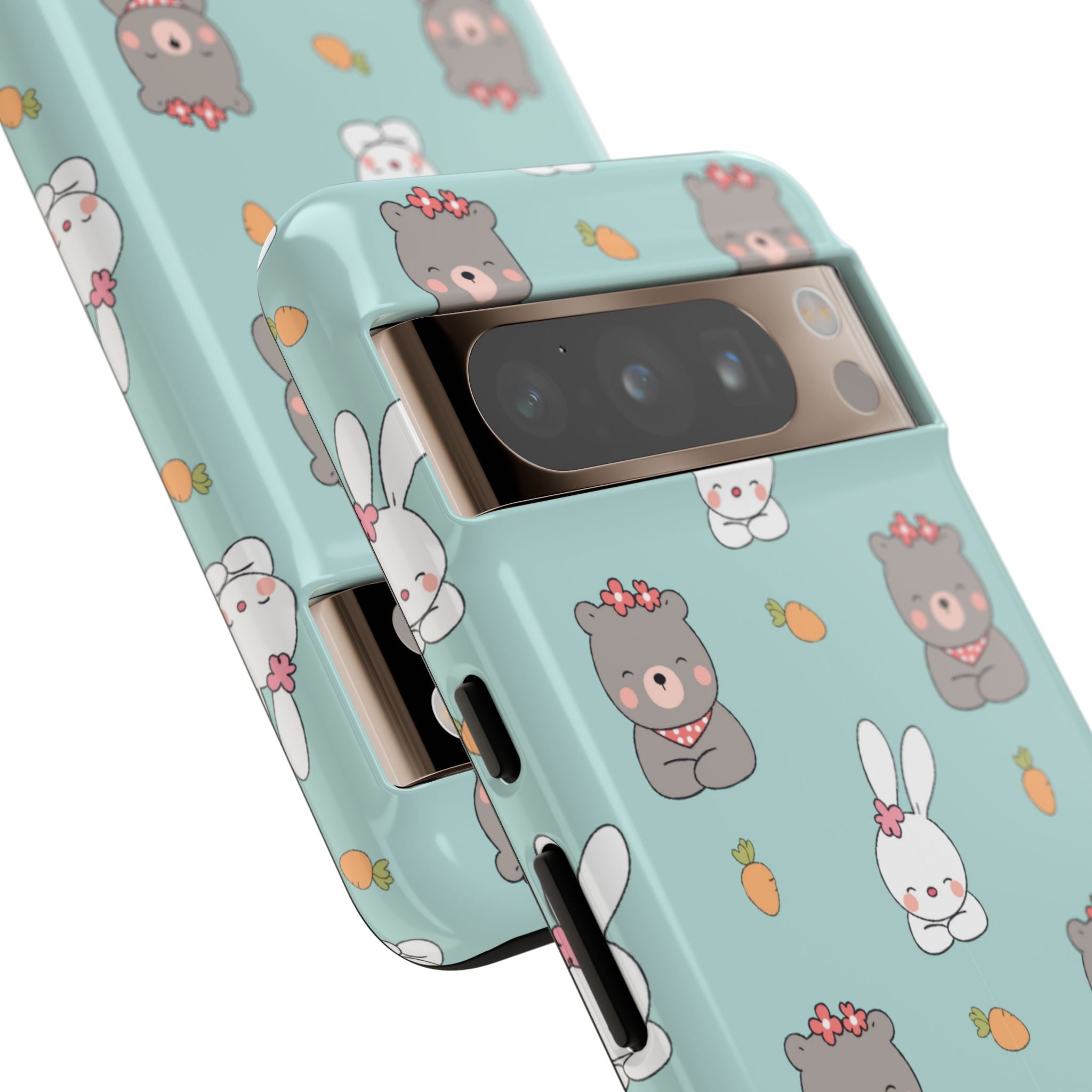 Bunnies Gather Carrots - Google Pixel Case