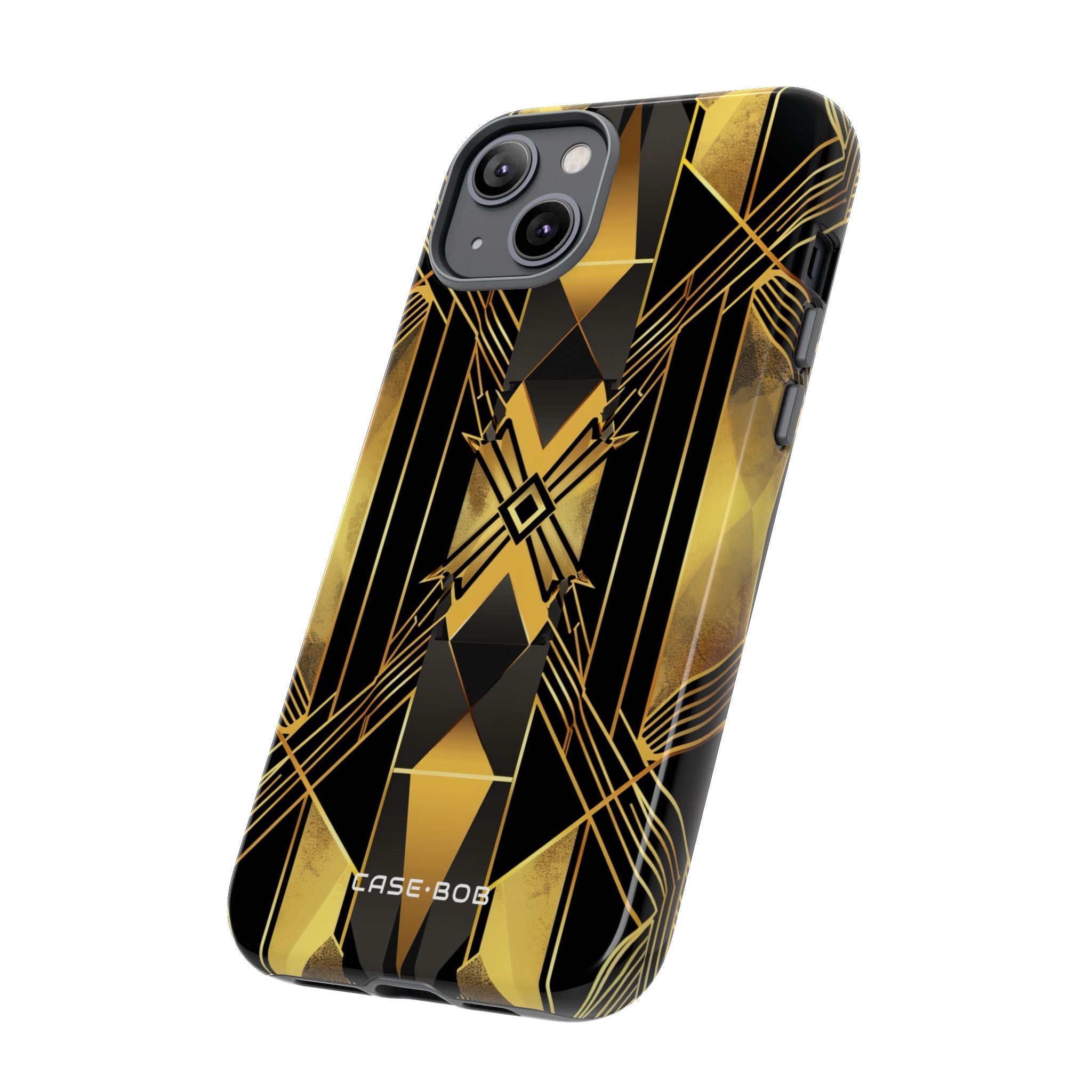 Golden Diamond Radiance iPhone 14 Plus Case - Tough